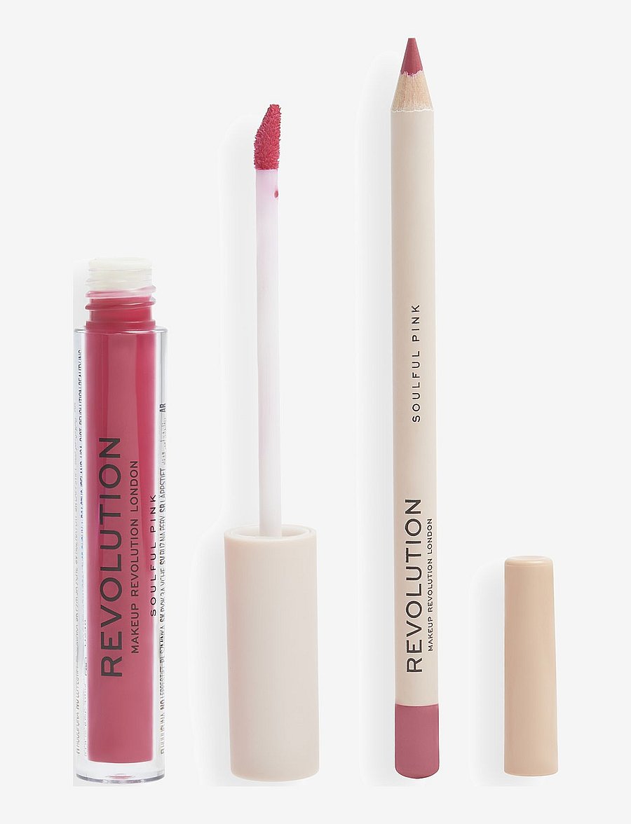 Revolution Beauty London - Revolution Lip Contour Kit Soulful Pink - giftset - soulful pink - 0