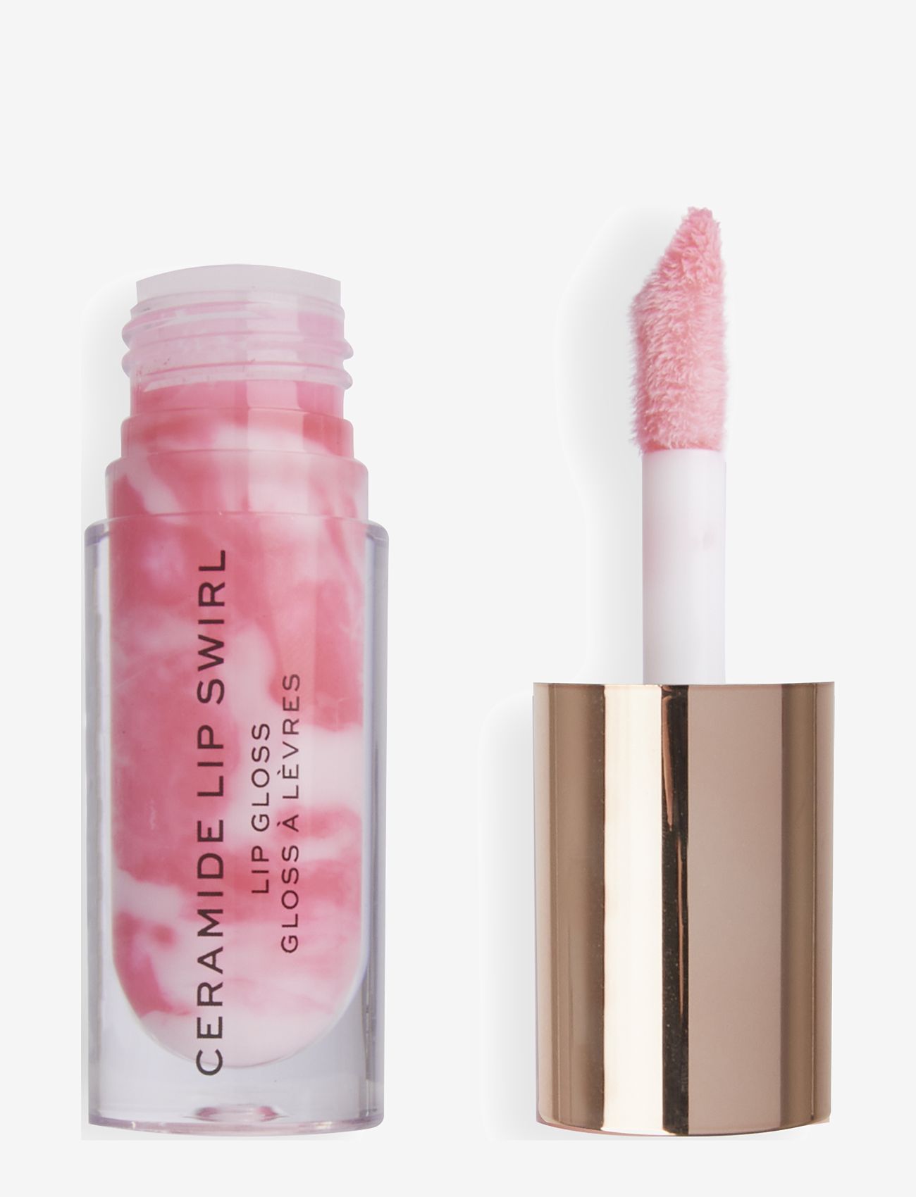 Revolution Beauty London - Revolution Lip Swirl Ceramide Gloss Sweet Soft Pink - makeup - soft pink - 1