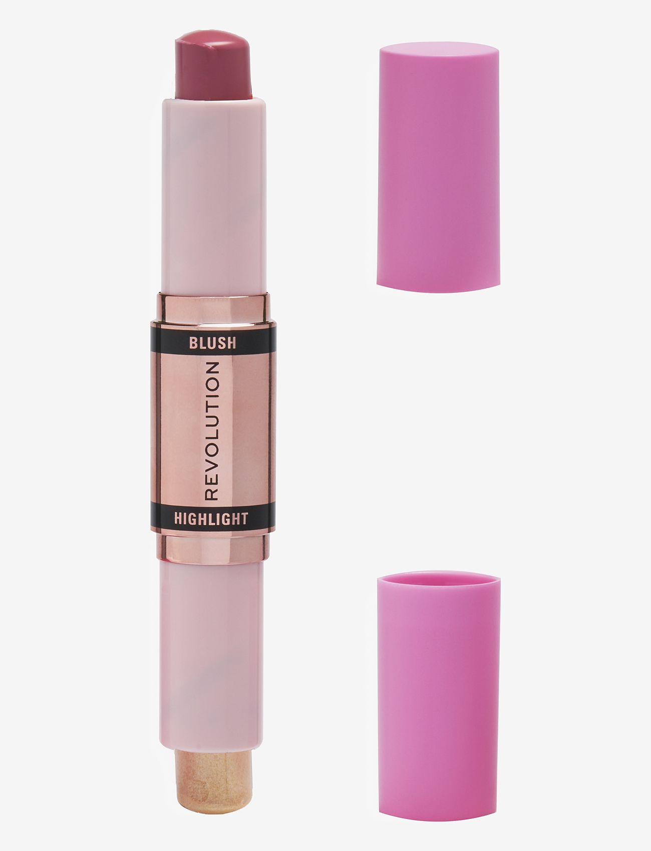 Revolution Beauty London - Revolution Blush & Highlight Stick Mauve Glow - makeup - mauve glow - 2