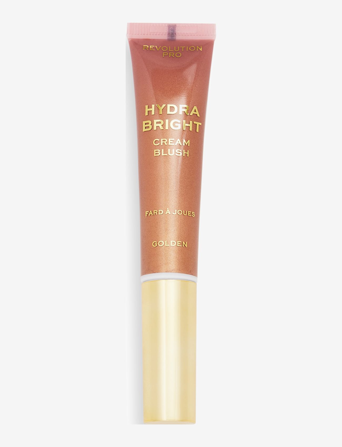 Revolution Beauty London Revolution Pro Hydra Bright Cream Blush Golden, Bronzer, Guld, Str: 12 ML
