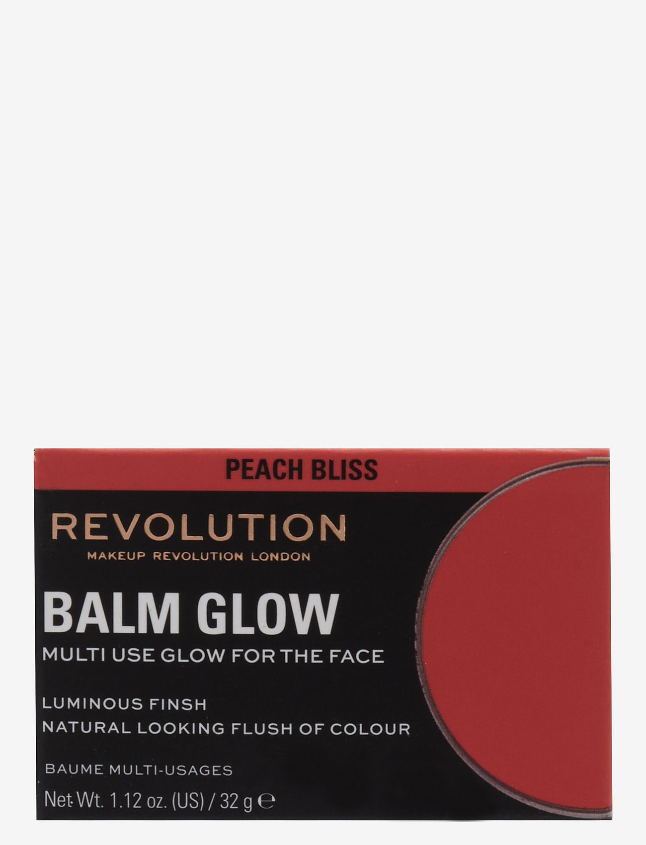 Revolution Beauty London - Revolution Balm Glow Peach Bliss - smink - peach bliss - 2