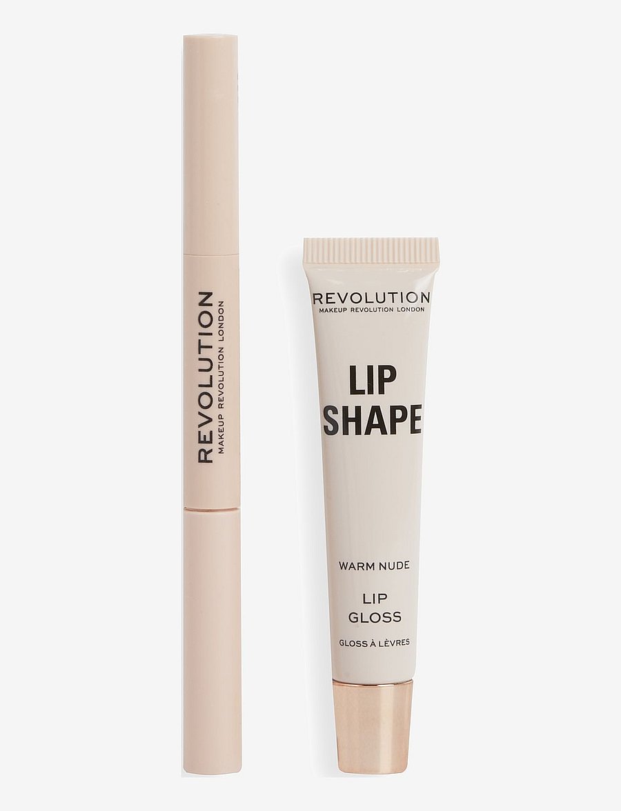 Revolution Beauty London - Revolution Lip Shape Kit Warm Nude - giftset - warm nude - 0