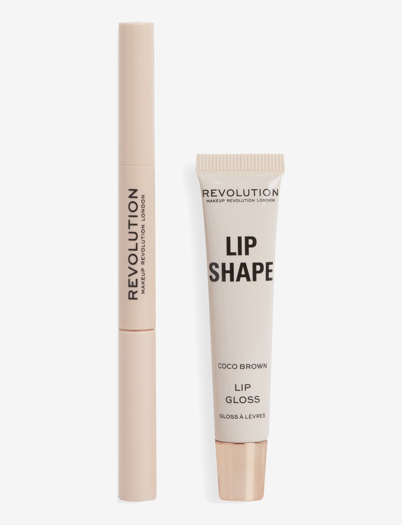 Revolution Beauty London - Revolution Lip Shape Kit Coco Brown - smink - coco brown - 0