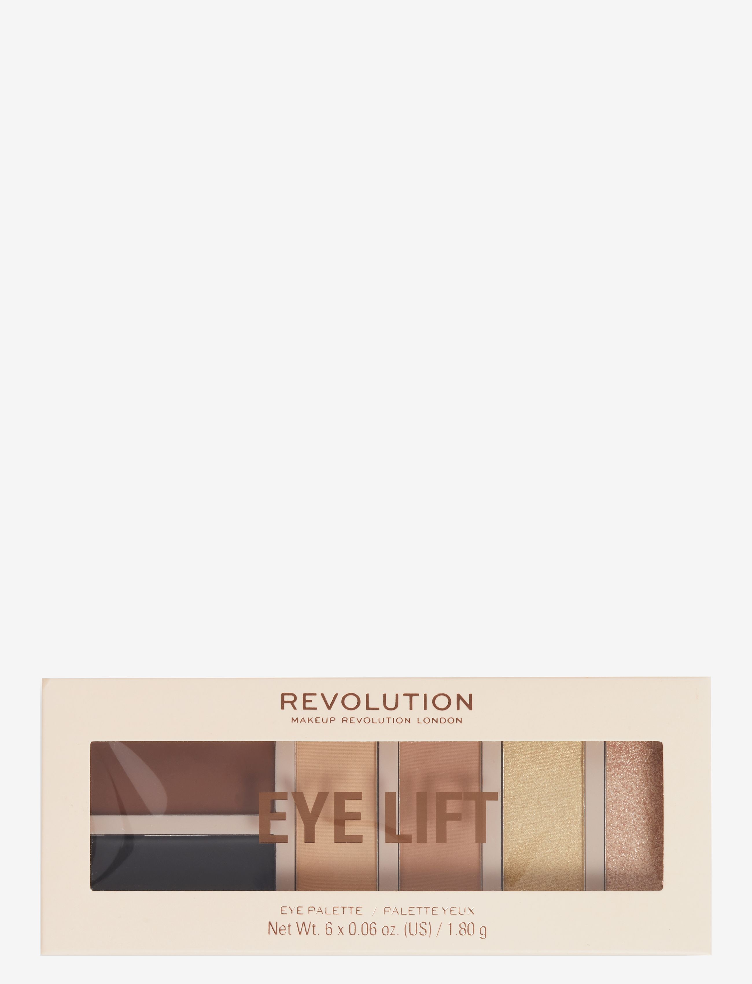 Revolution Beauty London Revolution Eye Lift Palette, Øjenpalette, Multi/mønstret, Str: 10.8 g
