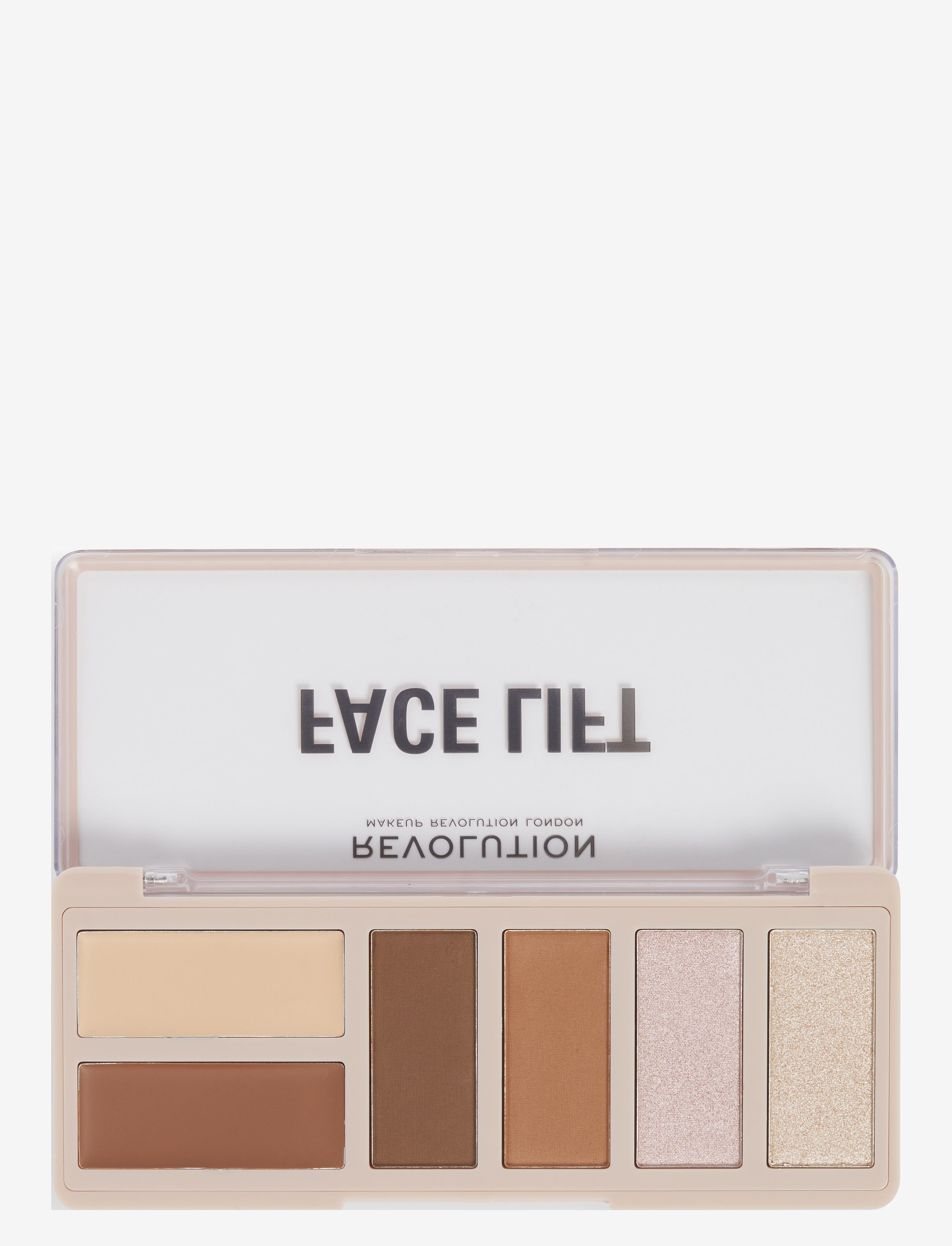 Revolution Beauty London - Revolution Face Lift Palette Light to Medium - Øjne & bryn - light to medium - 3