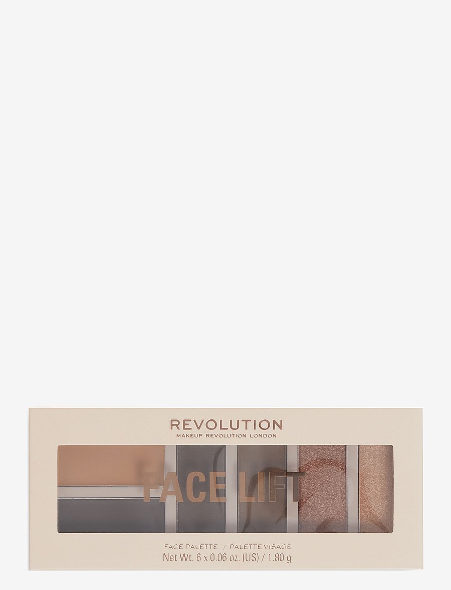 Revolution Beauty London - Revolution Face Lift Palette Tan to Deep - silmad ja kulmud - tan to deep - 1