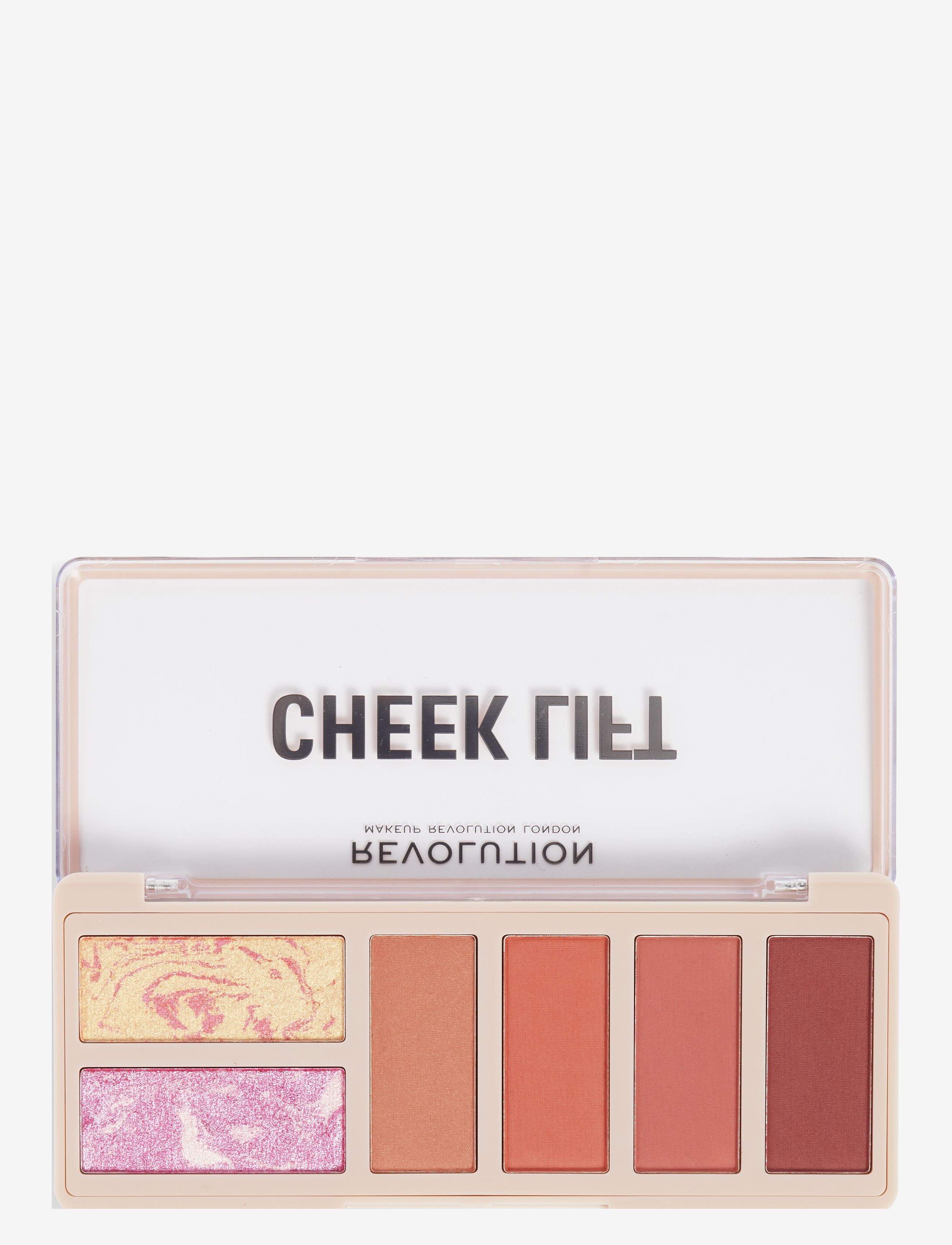 Revolution Beauty London - Revolution Blush Lift Palette Coral Dreaming - Øyne og bryn  - coral dreaming - 3