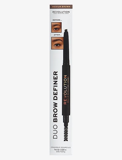 Makeup Revolution Duo Brow Definer Pencil - øJenbrynsblyant