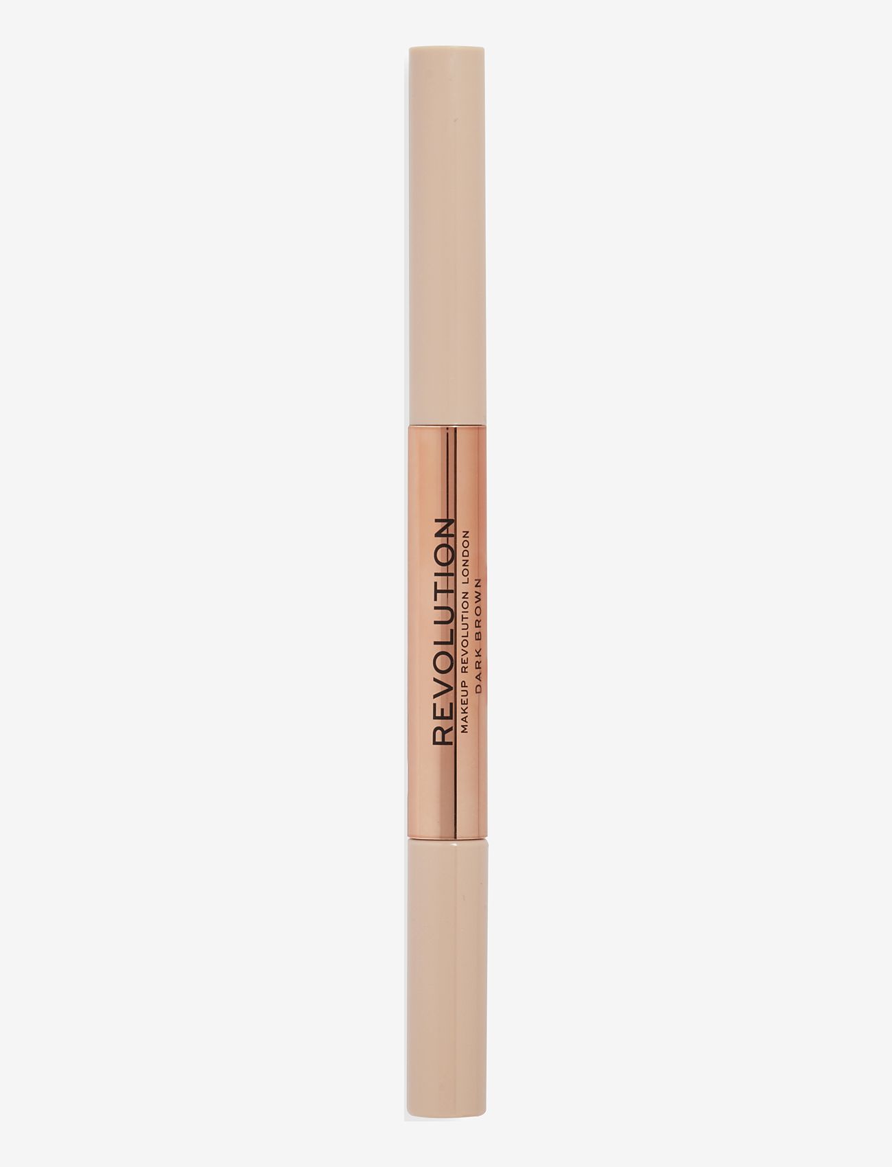 Revolution Beauty London - Revolution Fluffy Brow Filter Duo Dark Brown - Øjne & bryn - dark brown - 1