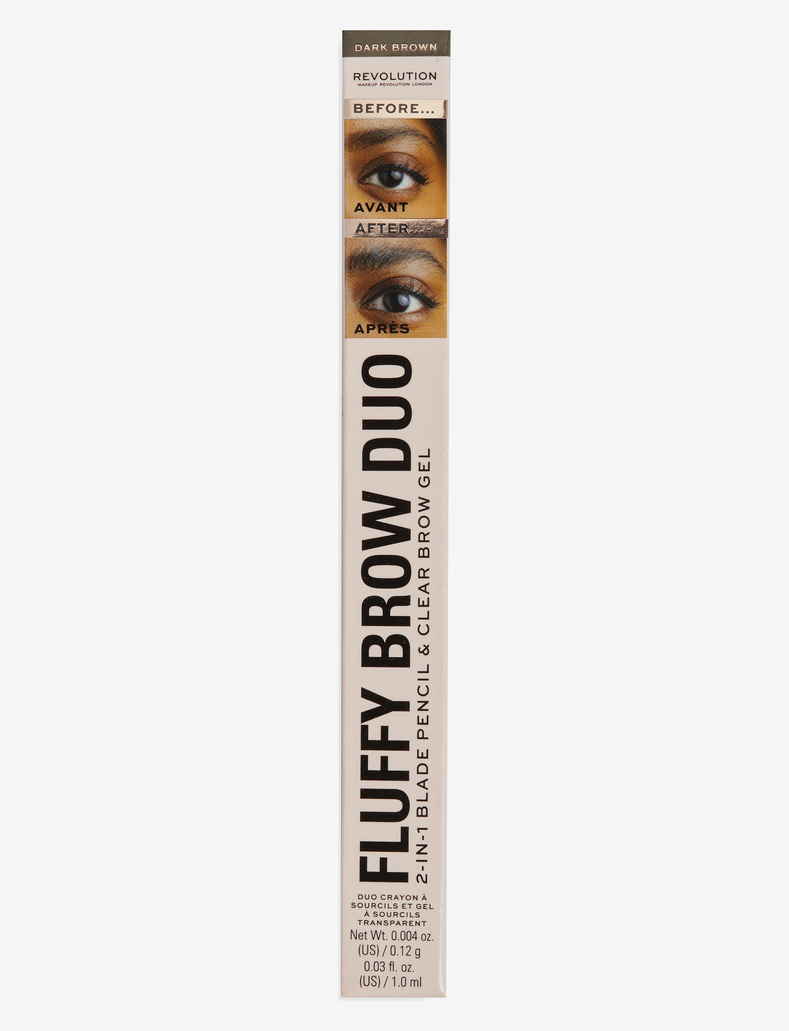 Revolution Beauty London - Revolution Fluffy Brow Filter Duo Dark Brown - Øjne & bryn - dark brown - 3