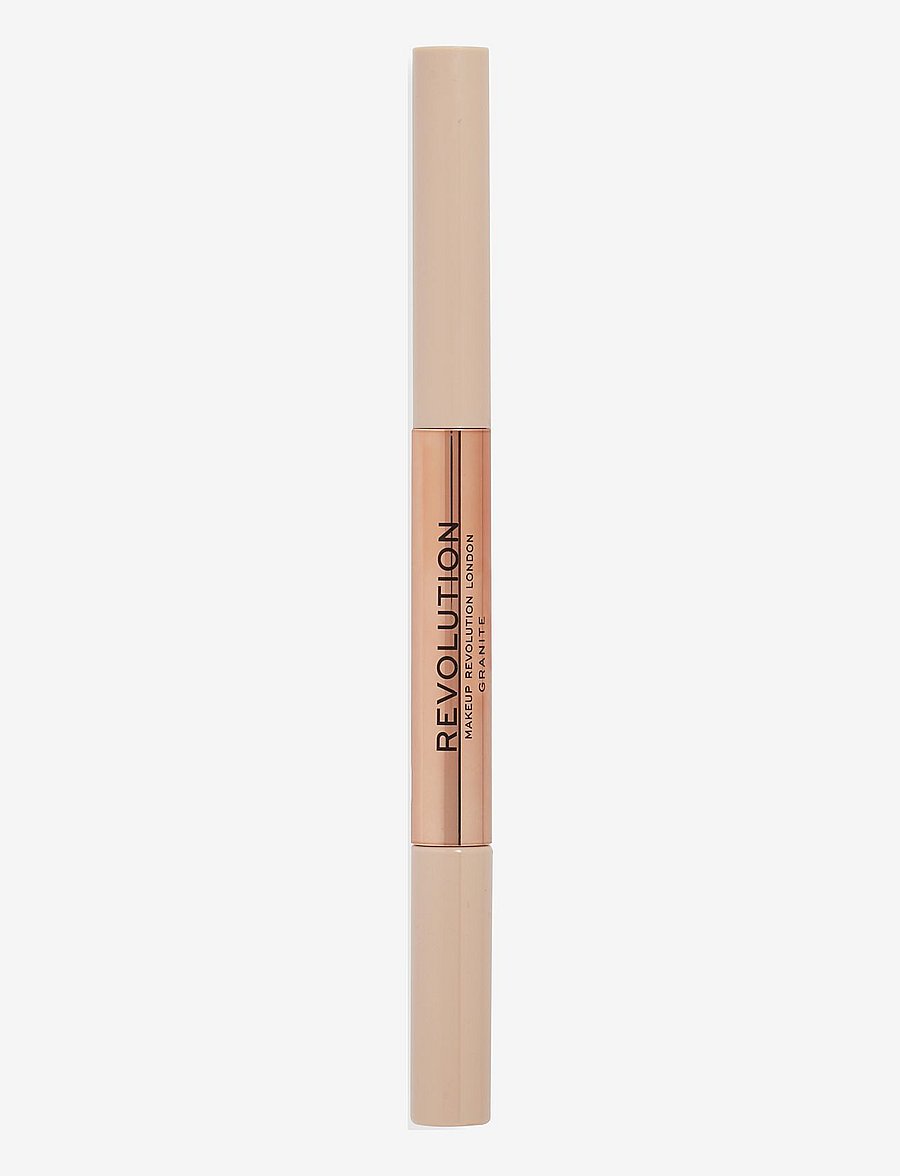 Revolution Beauty London - Revolution Fluffy Brow Filter Duo Granite - silmad ja kulmud - granite - 1