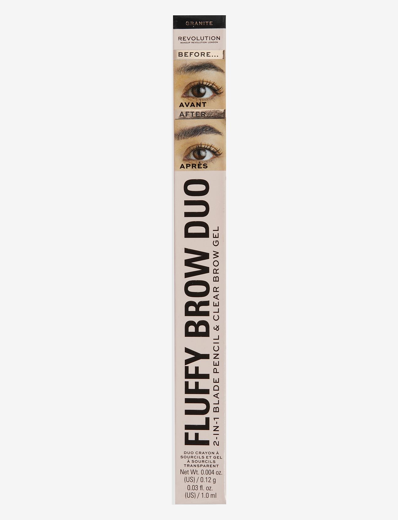Revolution Beauty London - Revolution Fluffy Brow Filter Duo Granite - makeup - granite - 3