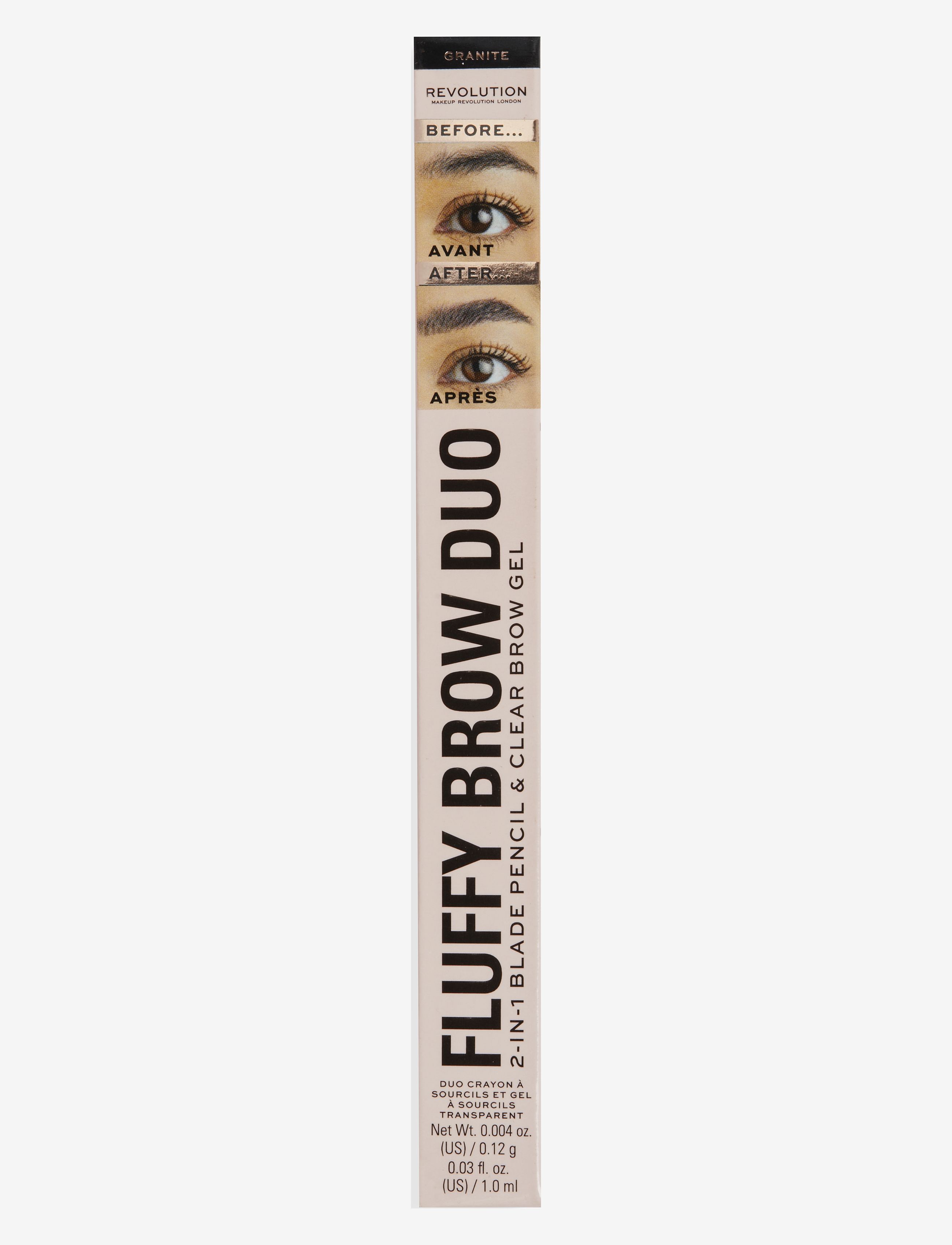 Revolution Beauty London - Revolution Fluffy Brow Filter Duo Granite - Øyne og bryn  - granite - 3
