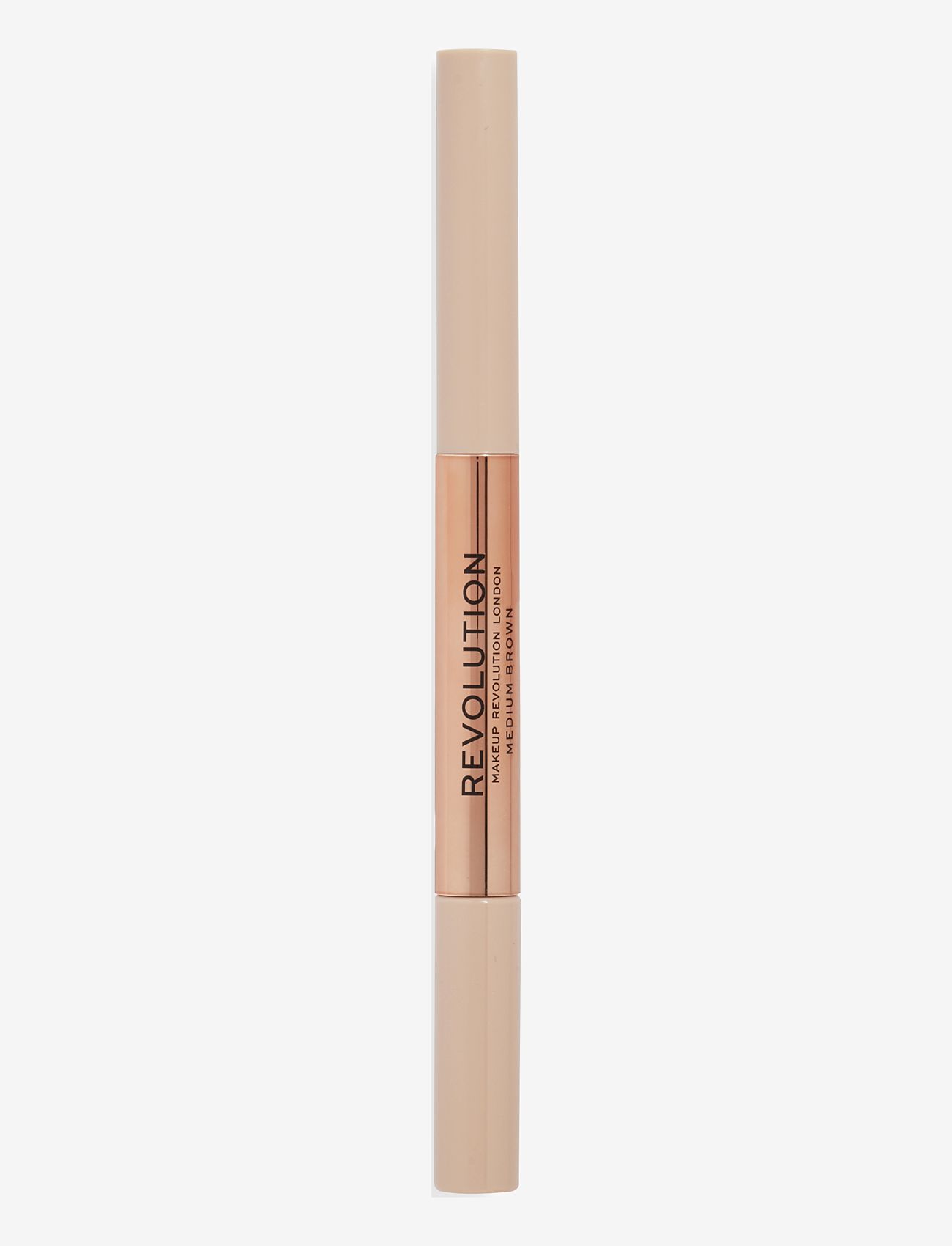 Revolution Beauty London - Revolution Fluffy Brow Filter Duo Medium Brown - Øjne & bryn - medium brown - 1
