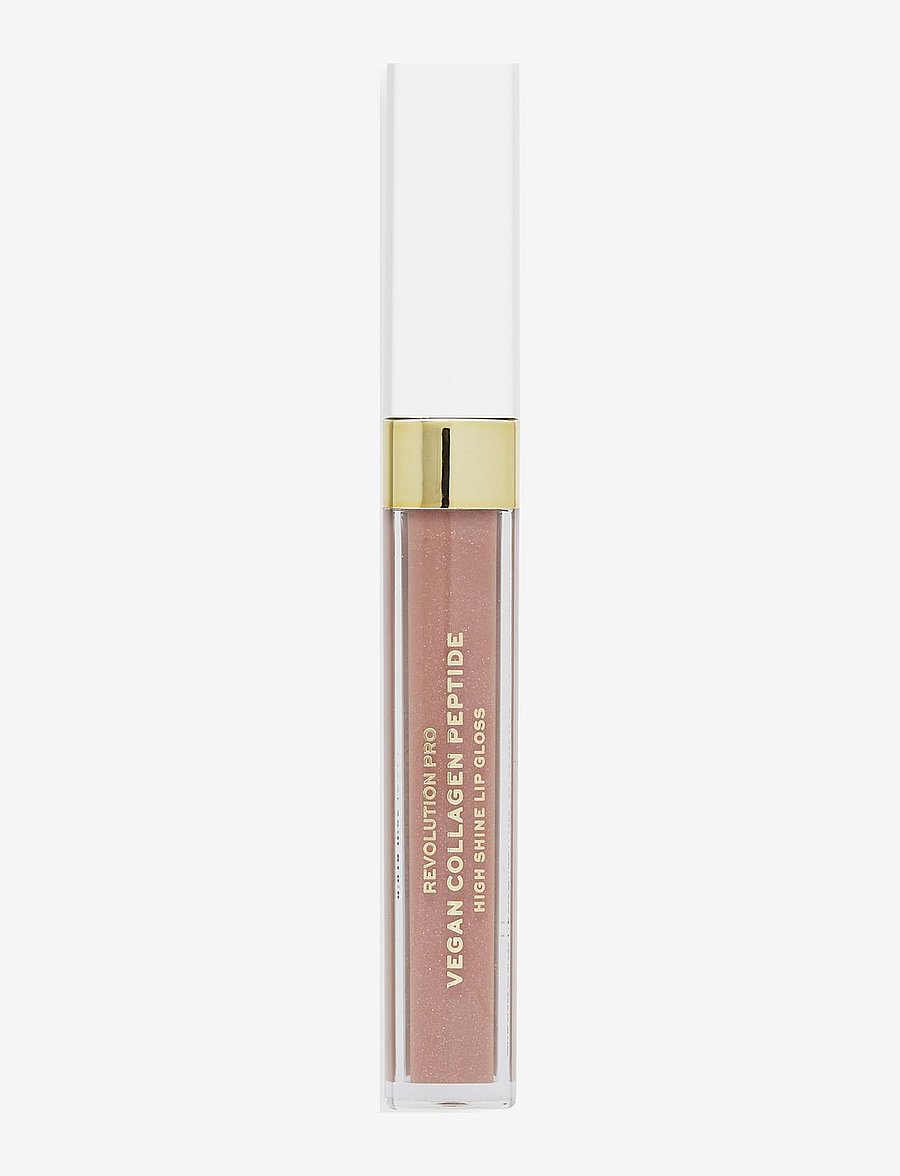 Revolution Beauty London - Revolution Pro Vegan Collagen Peptide High Shine Lip Gloss Cashmere - makeup - cashmere - 1