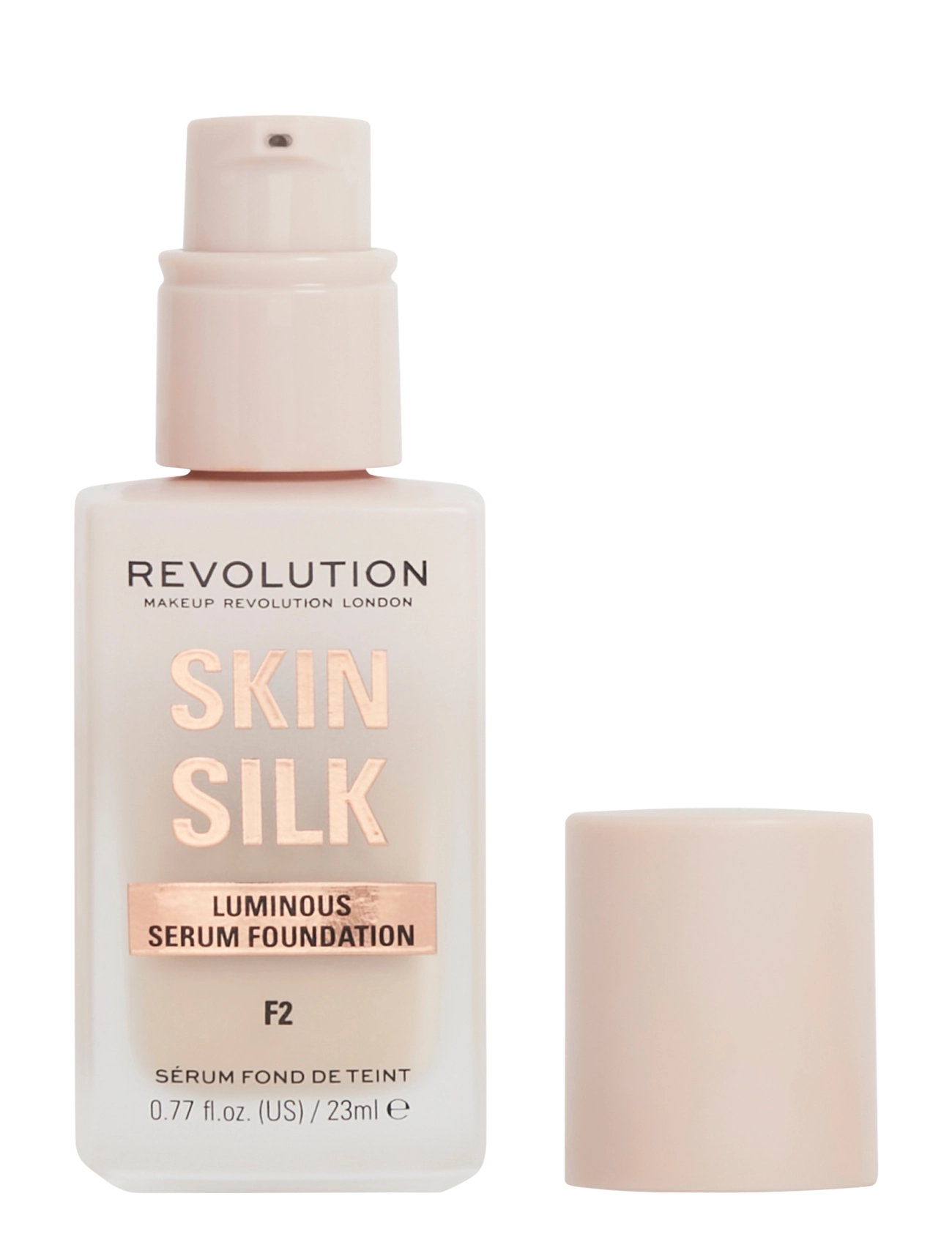 Revolution Beauty London Revolution Makeup Skin Silk Serum Foundation F2, Foundation, Str: 23 ML