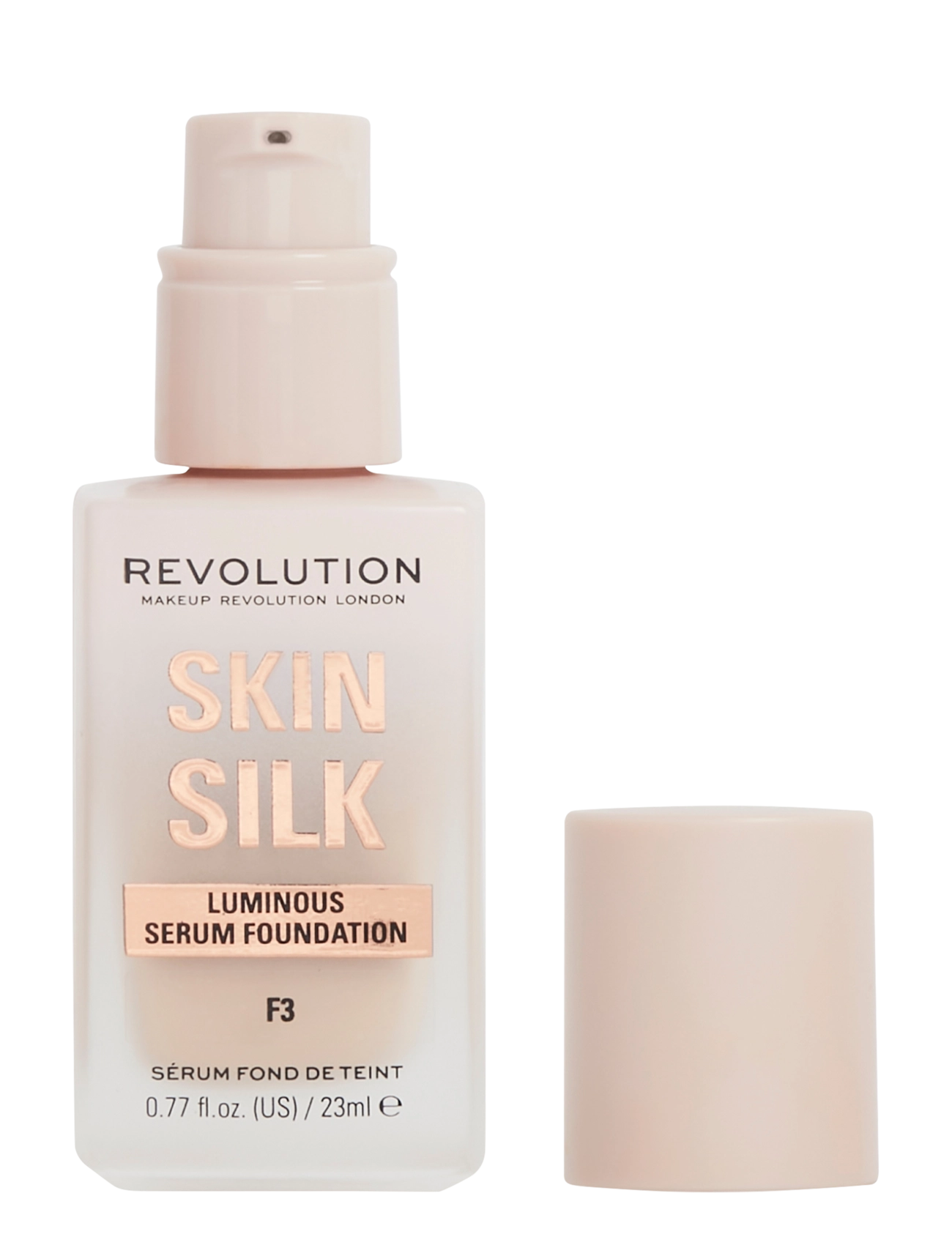 Revolution Beauty London Revolution Makeup Skin Silk Serum Foundation F3, Foundation, Str: 23 ML