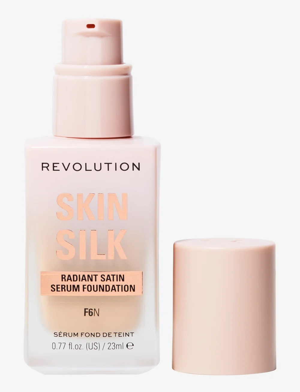 Revolution Beauty London - Revolution Makeup Skin Silk Serum Foundation F6 - smink - f6 - 0
