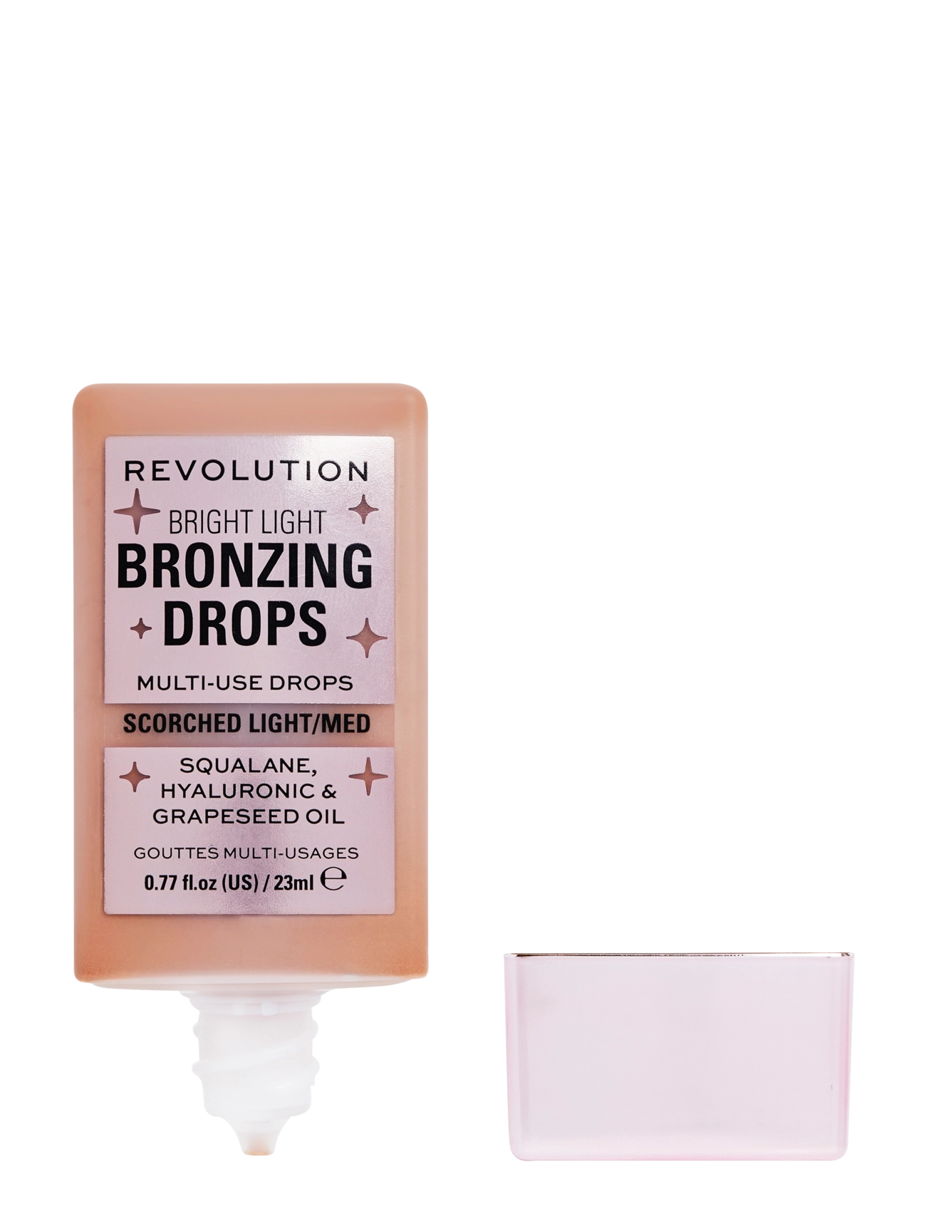 Revolution Beauty London Revolution Makeup Bright Light Bronzing Drops Bronze Scorched - Revolution Beauty London - BRONZE / clear