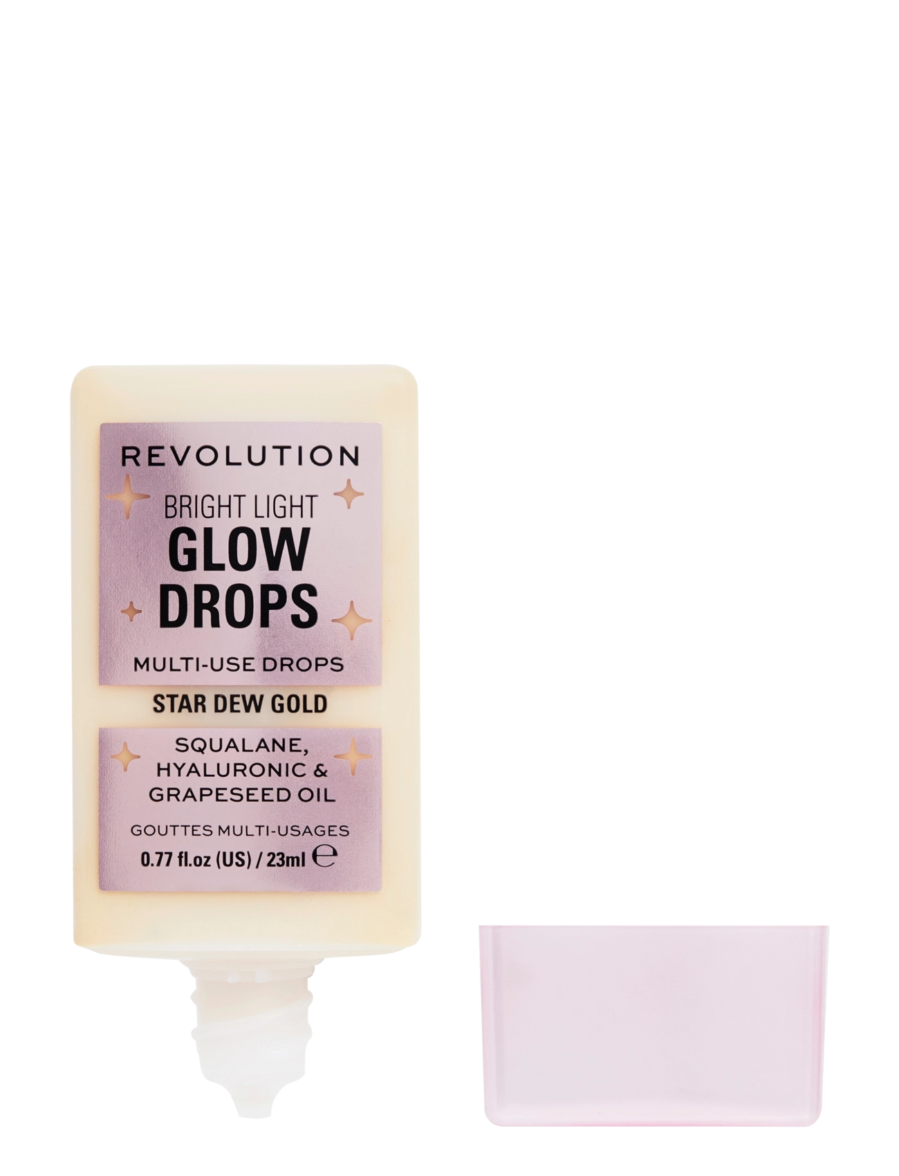 Revolution Beauty London Revolution Bright Light Glow Drops Golden Star Dew - Holiday Glam - STAR / clear