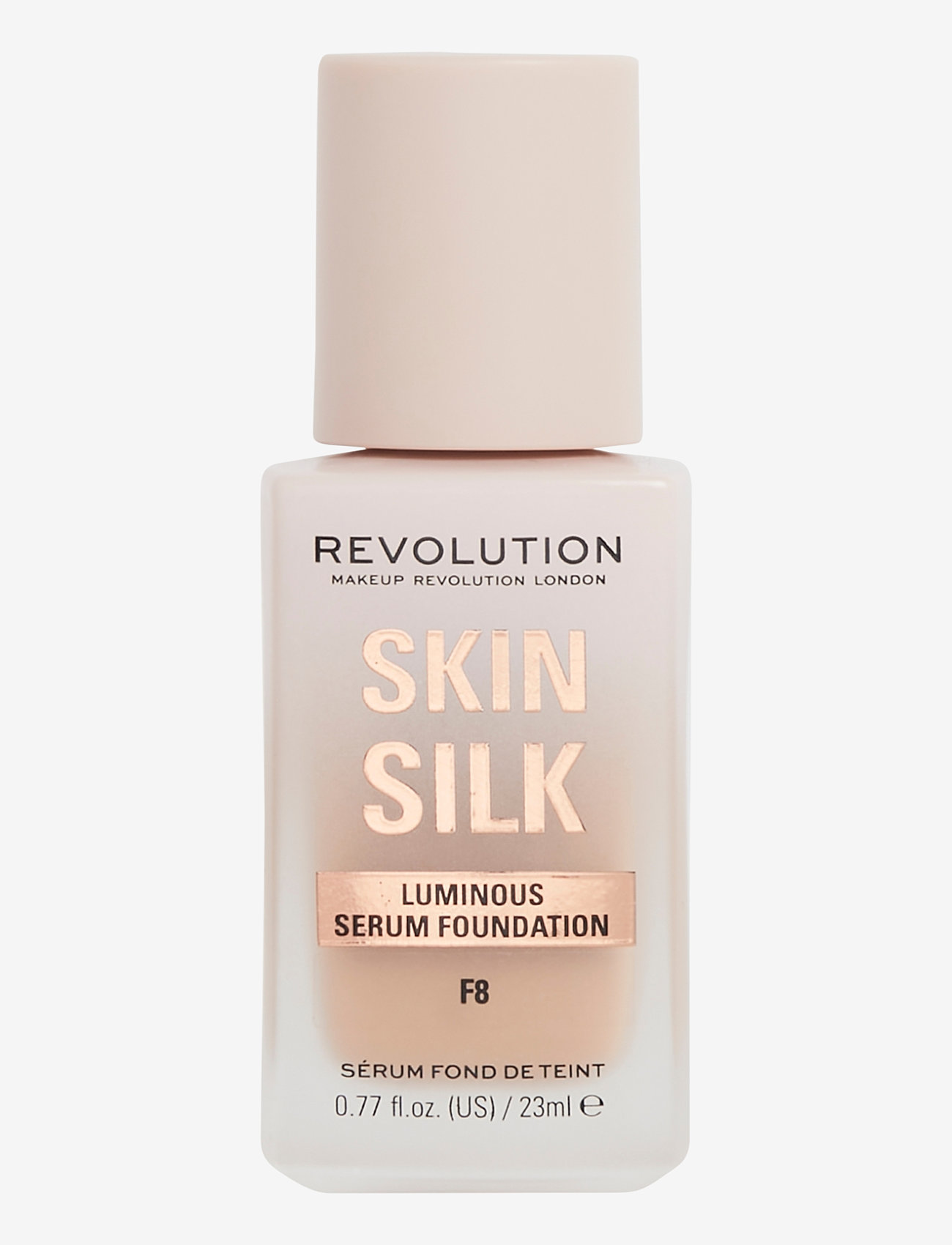Revolution Beauty London - Revolution Makeup Skin Silk Serum Foundation F8 - smink - f8 - 2