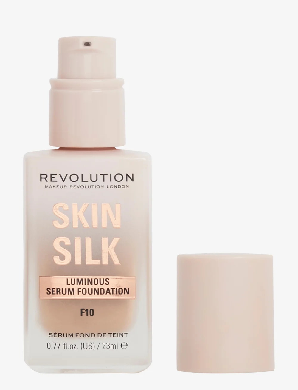 Revolution Beauty London - Revolution Makeup Skin Silk Serum Foundation F10 - smink - f10 - 0