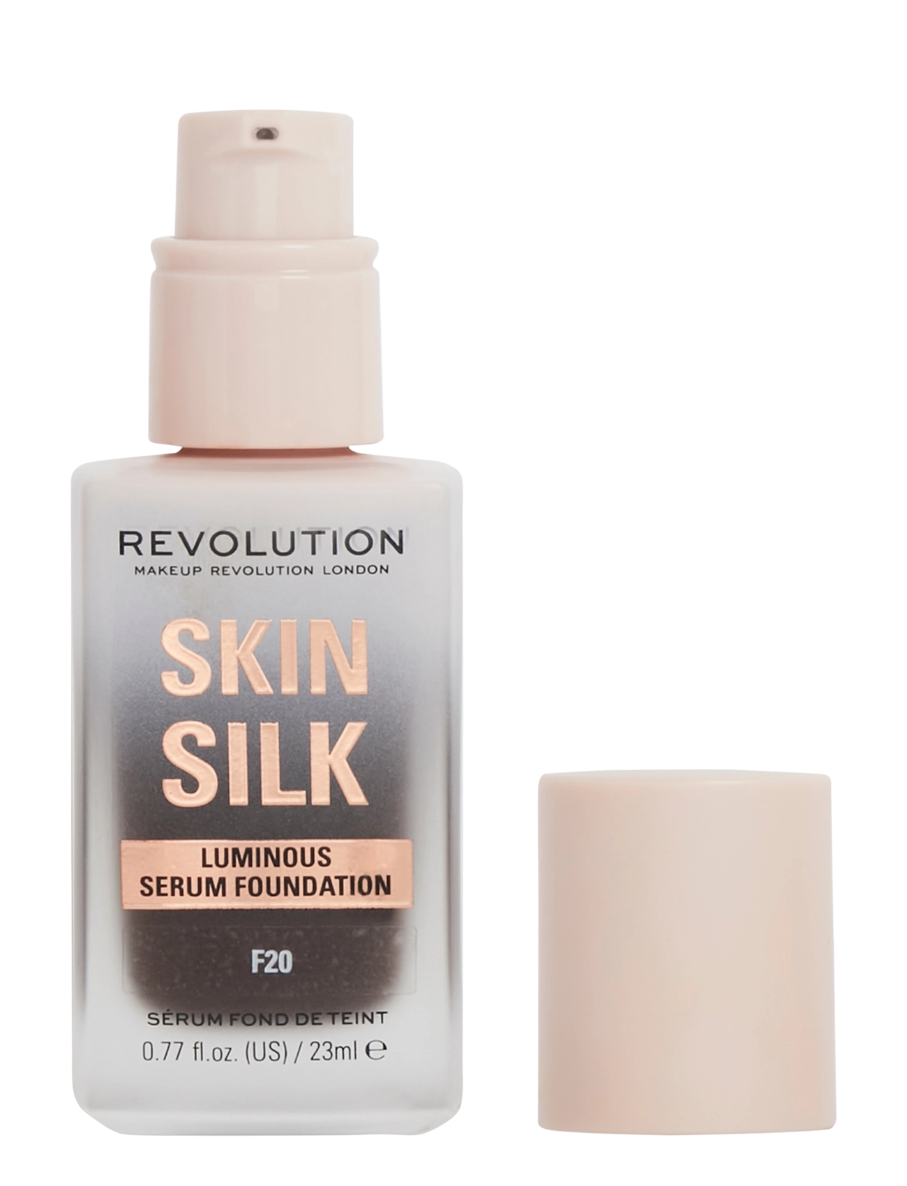 Revolution Beauty London Revolution Makeup Skin Silk Serum Foundation F20, Foundation, Str: 23 ML