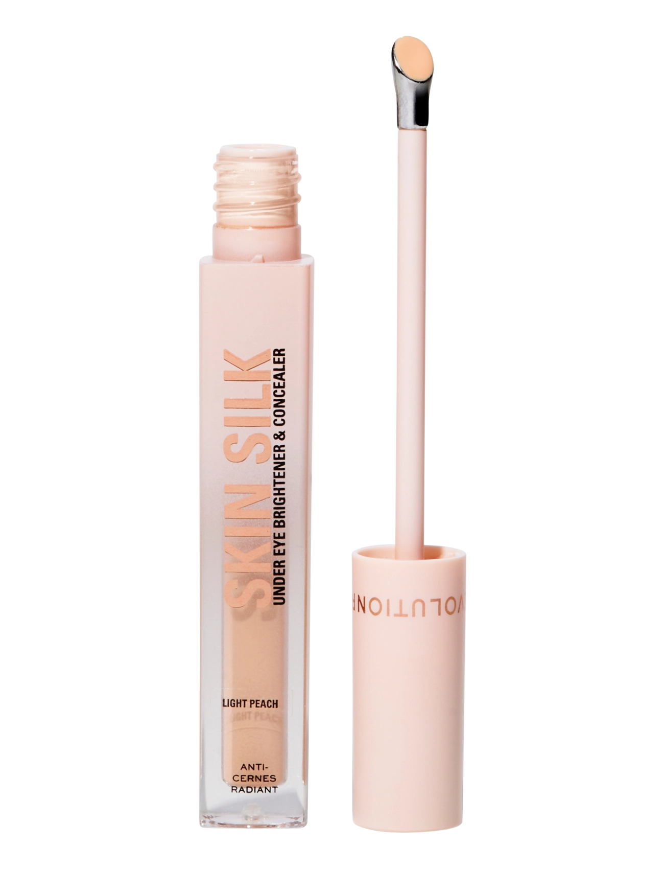 Revolution Beauty London Revolution Skin Silk Radiant Serum Under Eye Brightener Light Peach - Concealers - LIGHT / natural