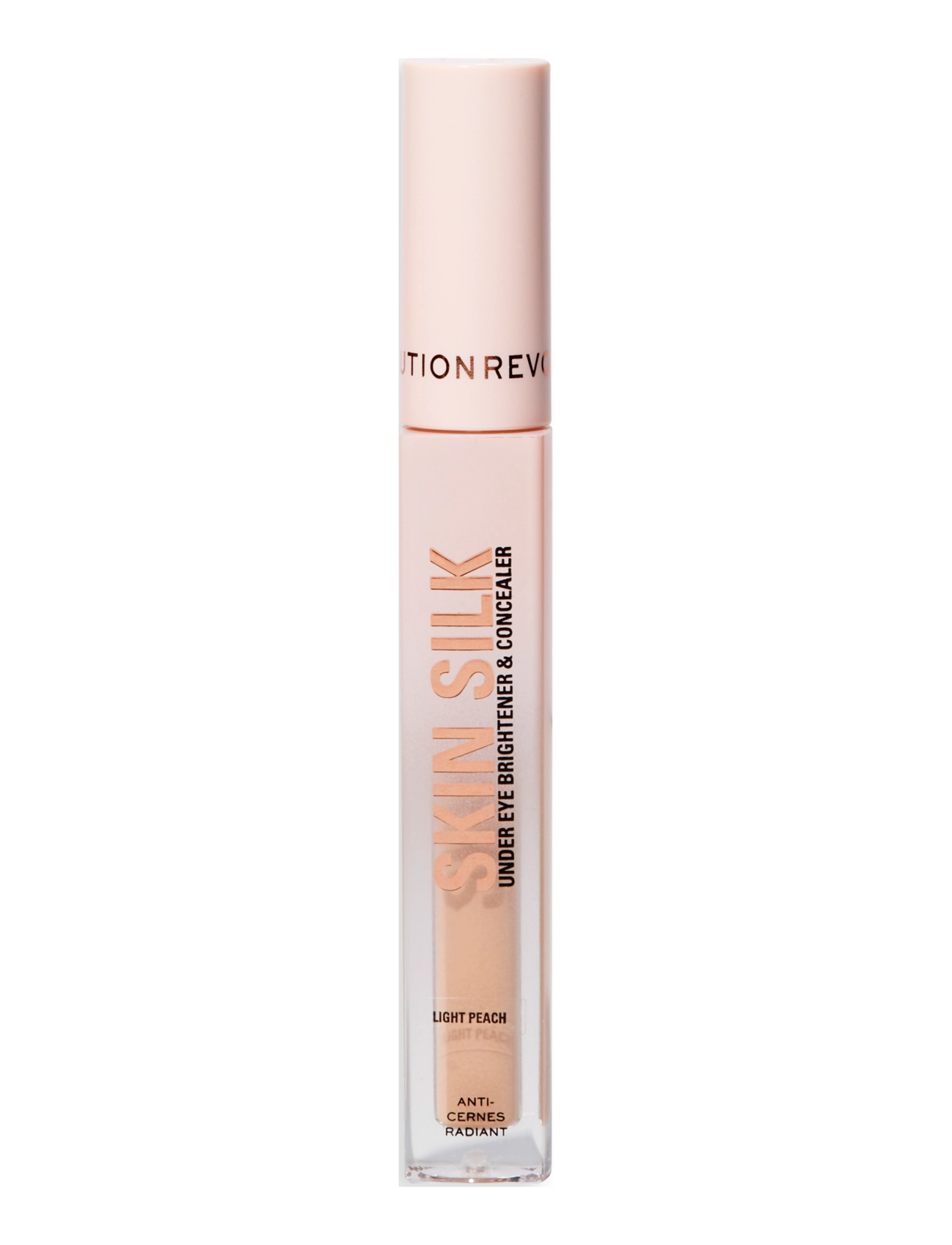 Revolution Beauty London - Revolution Skin Silk Radiant Serum Under Eye Brightener Light Peach - makeup - light - 1