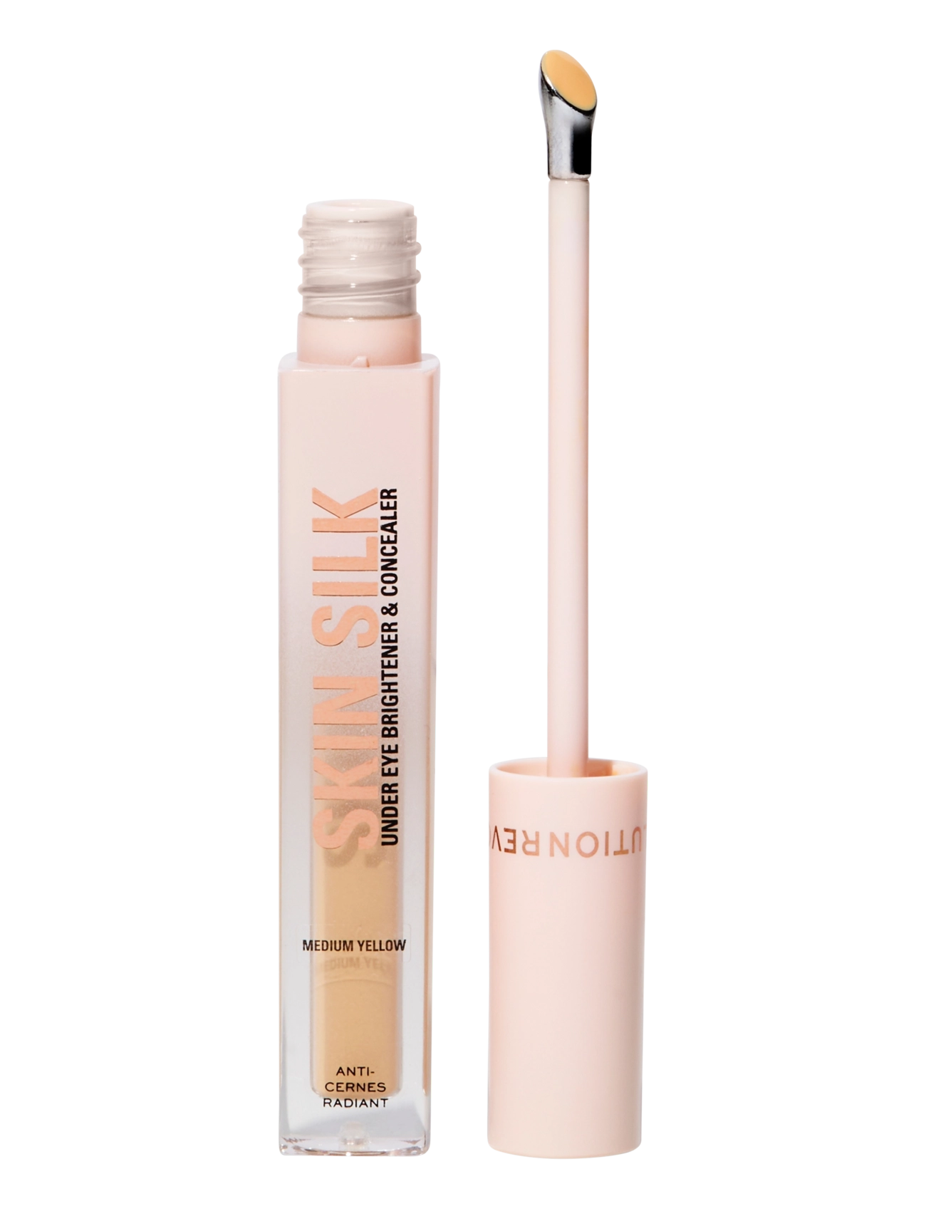 Revolution Beauty London Revolution Skin Silk Radiant Serum Under Eye Brightener Medium Yellow, Concealer, Str: 4 ML