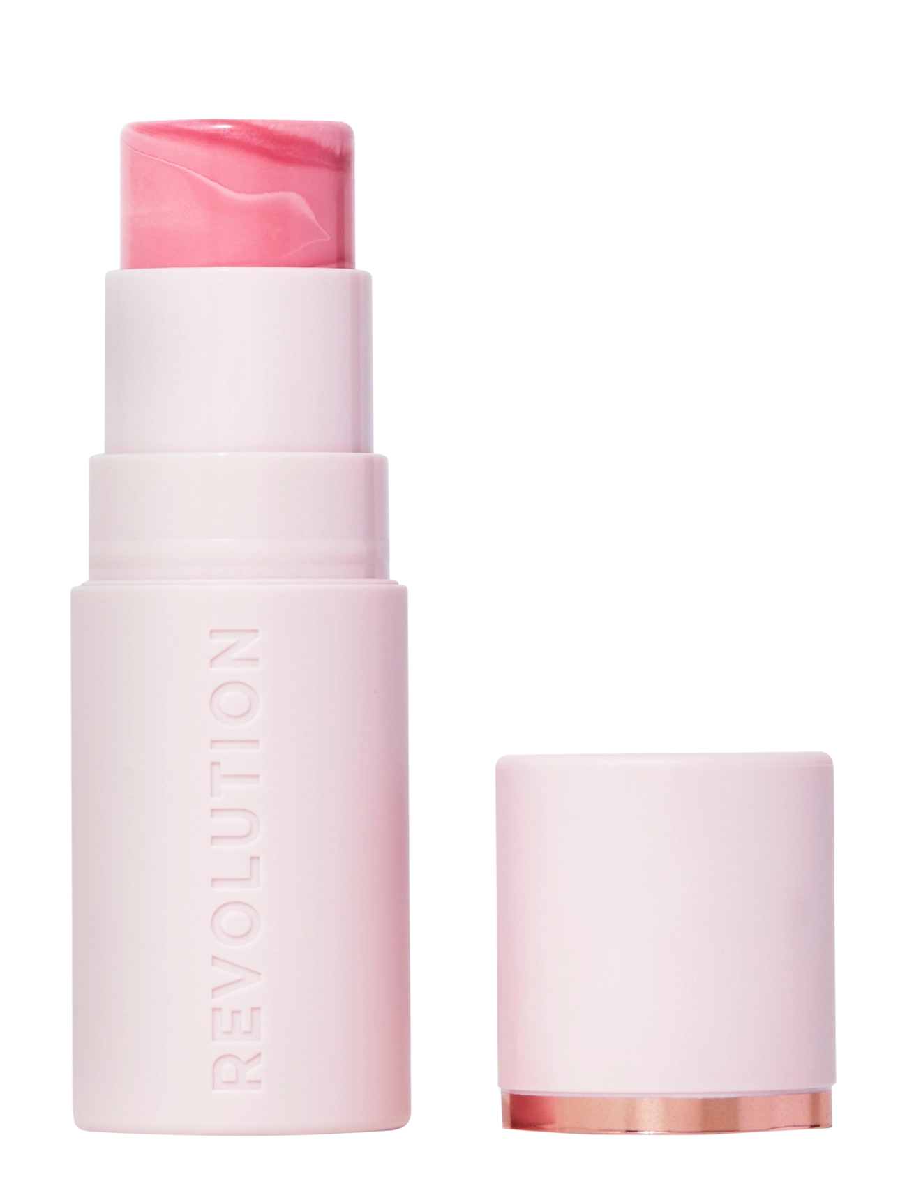 Revolution Beauty London Revolution Skin Silk Marble Blush Stick Pinched Light Pink, 4.5 G, Pink, Ansigt > Rouge, Dame