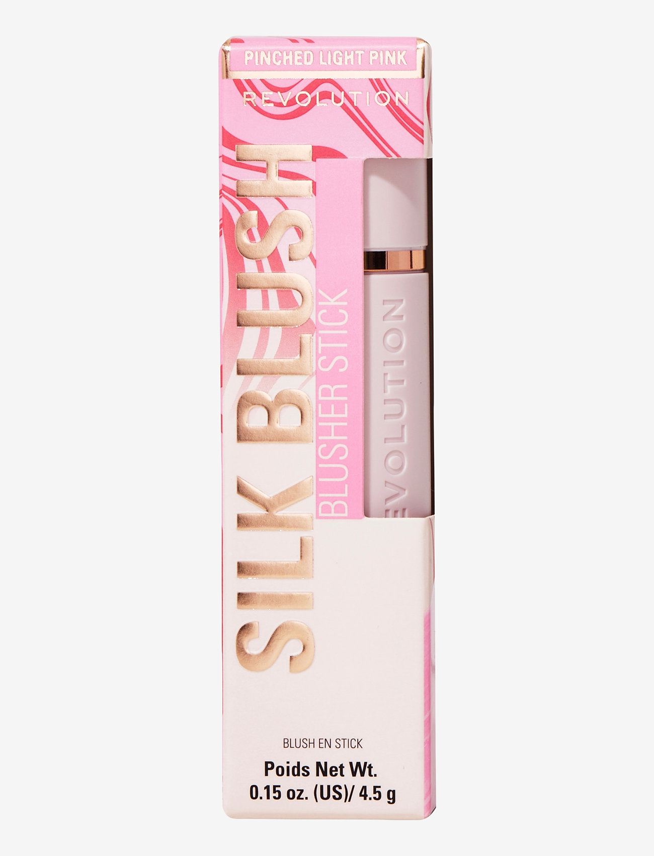 Revolution Beauty London - Revolution Skin Silk Marble Blush Stick Pinched Light Pink - smink - light - 2