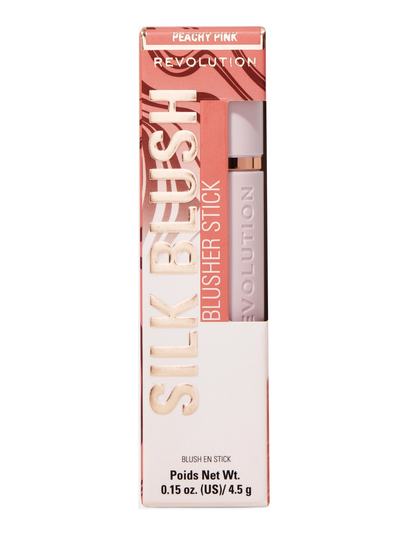 Revolution Beauty London - Revolution Skin Silk Marble Blush Stick Peachy Pink - makeup - peachy - 2
