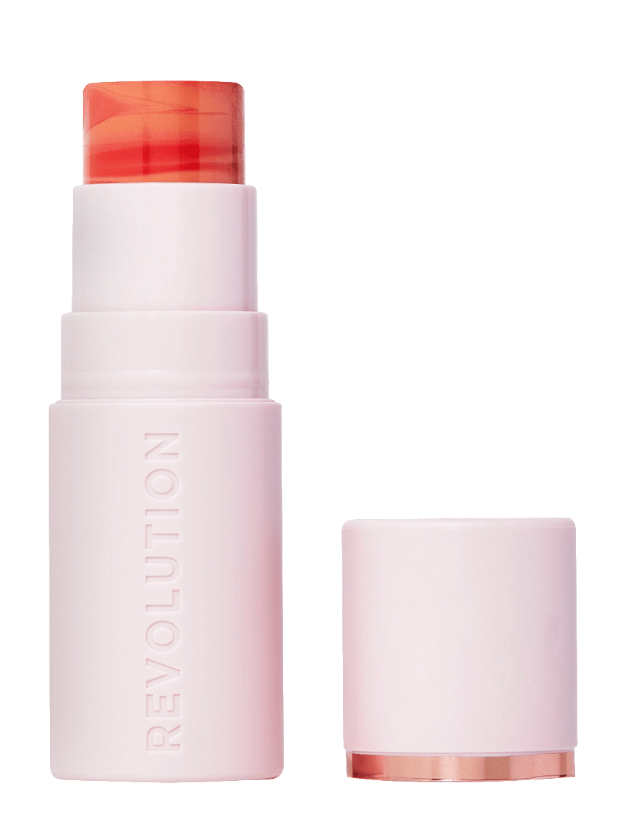 Revolution Beauty London - Revolution Skin Silk Marble Blush Stick Sunkissed Apricot - makeup - sunkissed - 0