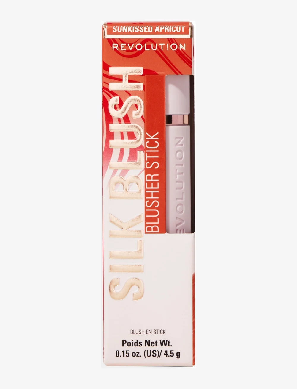 Revolution Beauty London - Revolution Skin Silk Marble Blush Stick Sunkissed Apricot - smink - sunkissed - 2