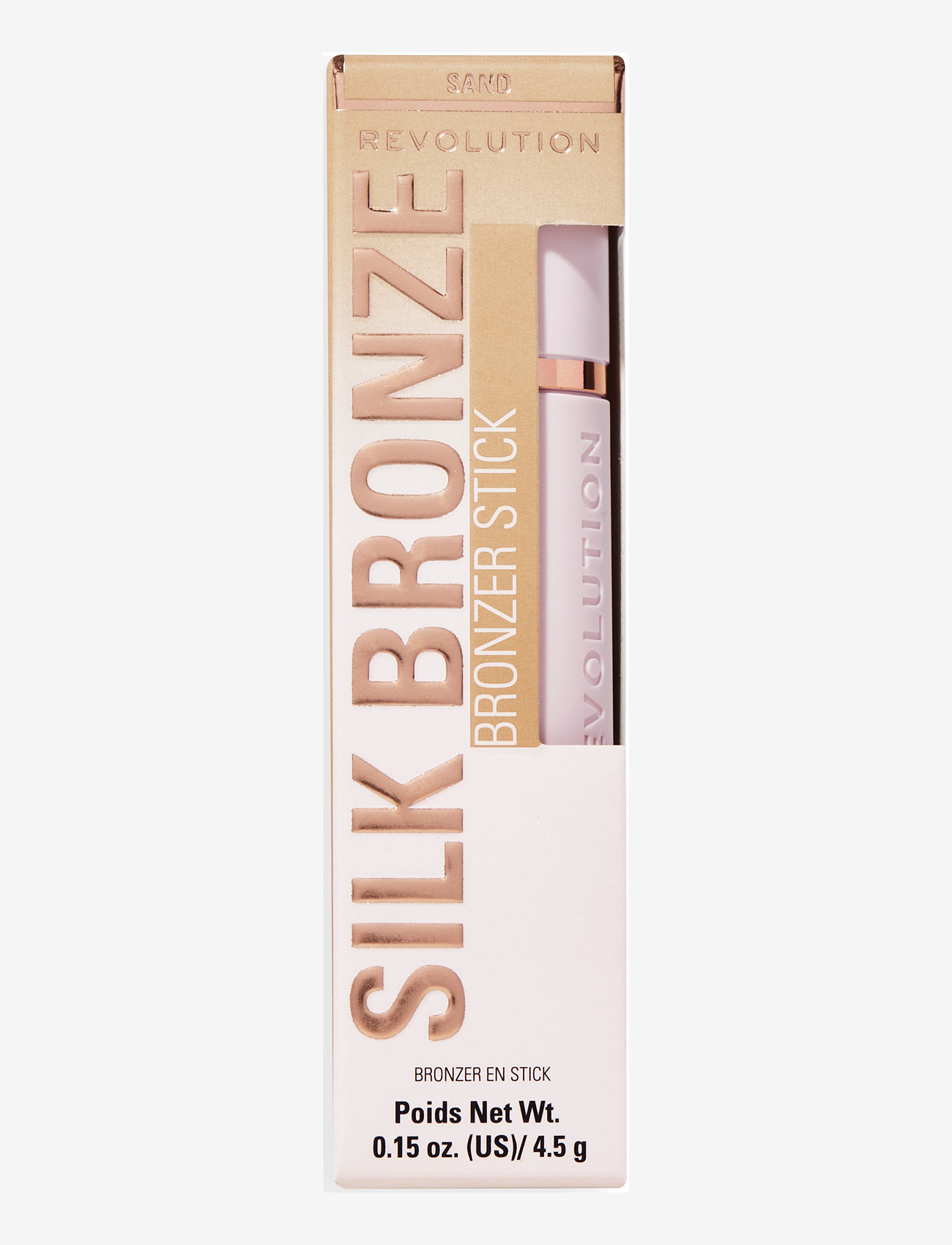 Revolution Beauty London - Revolution Skin Silk Bronzer Stick Fair Sand - smink - fair - 2
