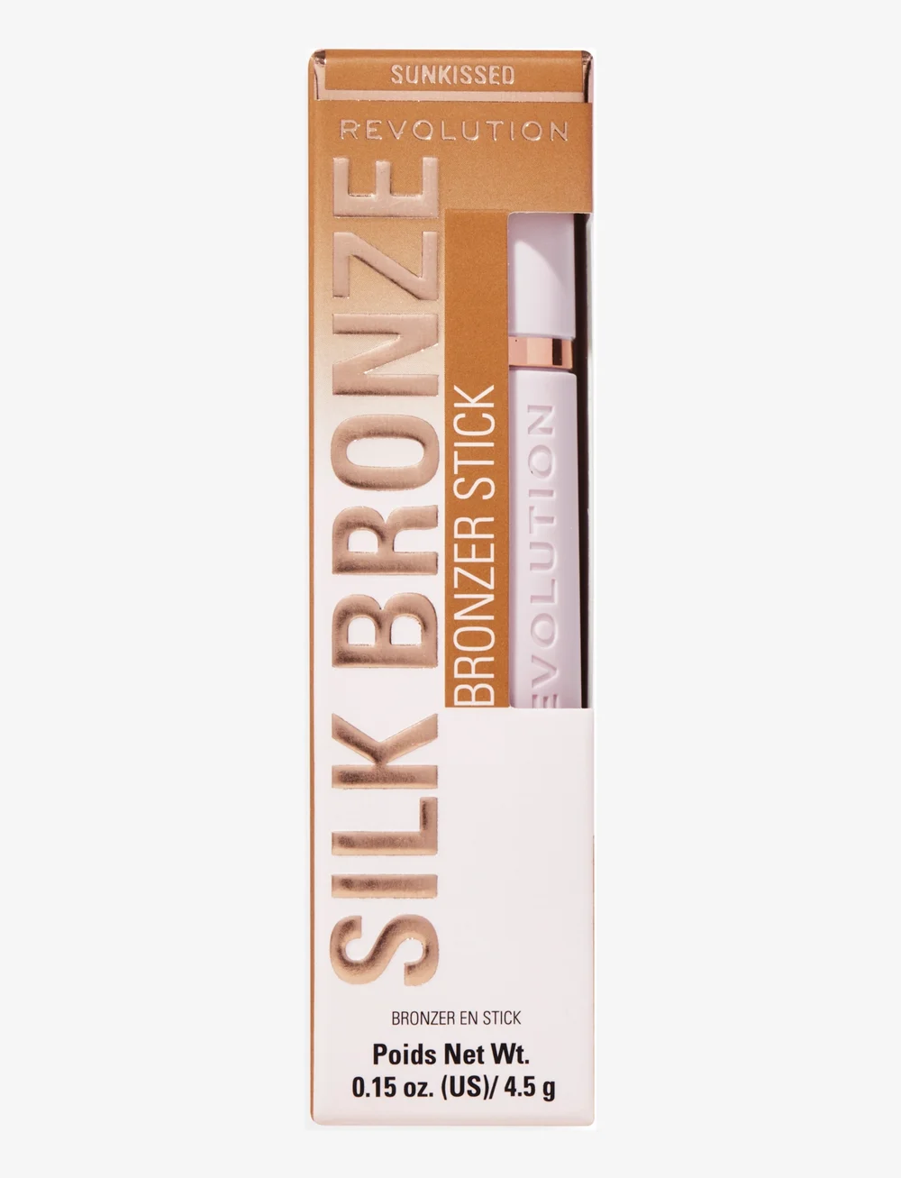 Revolution Beauty London - Revolution Skin Silk Bronzer Stick Light Sunkissed - smink - light - 2