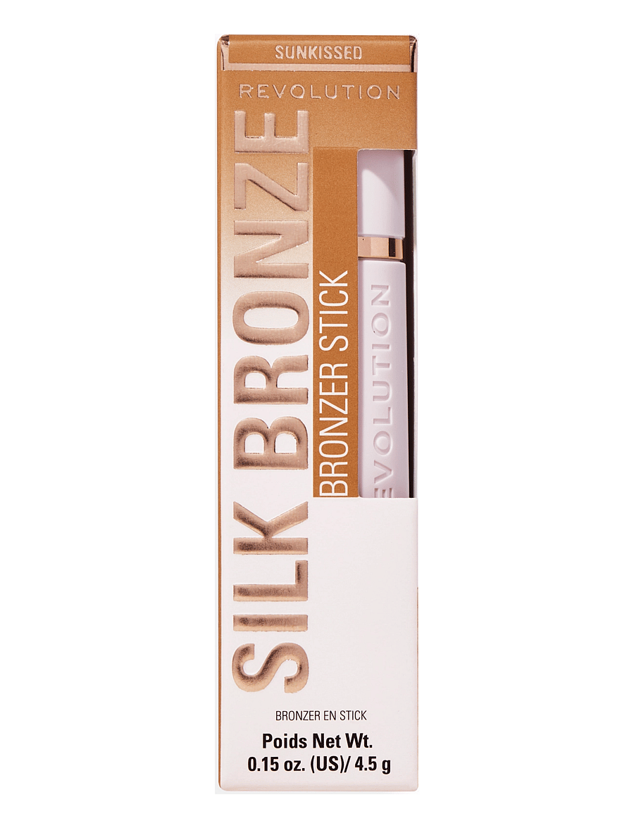 Revolution Beauty London - Revolution Skin Silk Bronzer Stick Light Sunkissed - light - 2