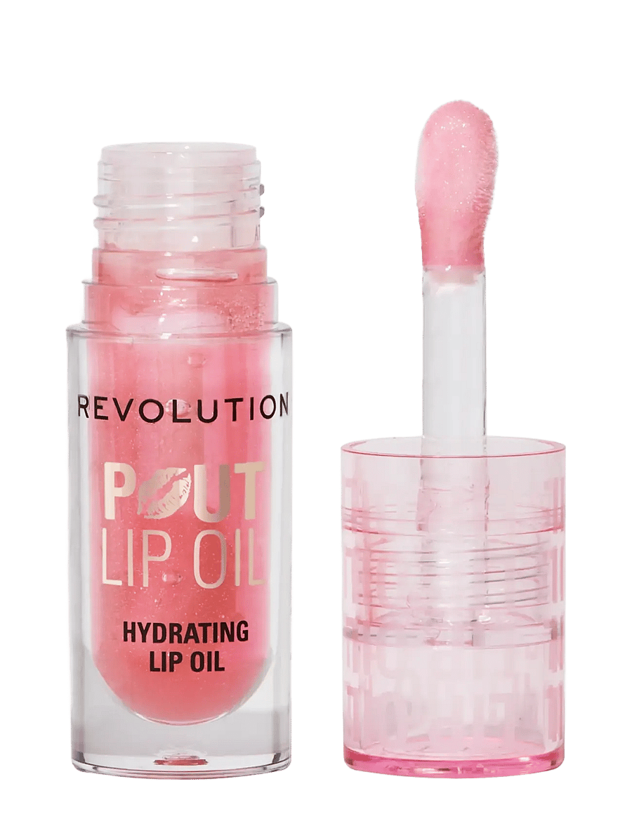 Revolution Beauty London - Revolution Pout Lip Oil - makeup - pink shimmer - 1