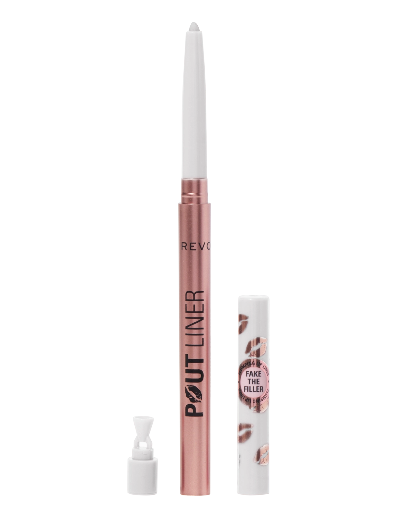 Revolution Beauty London Revolution Pout Bomb Liner Plumping Lip Liner - Fake the Filler Clear - Revolution Beauty London - FILLER / clear