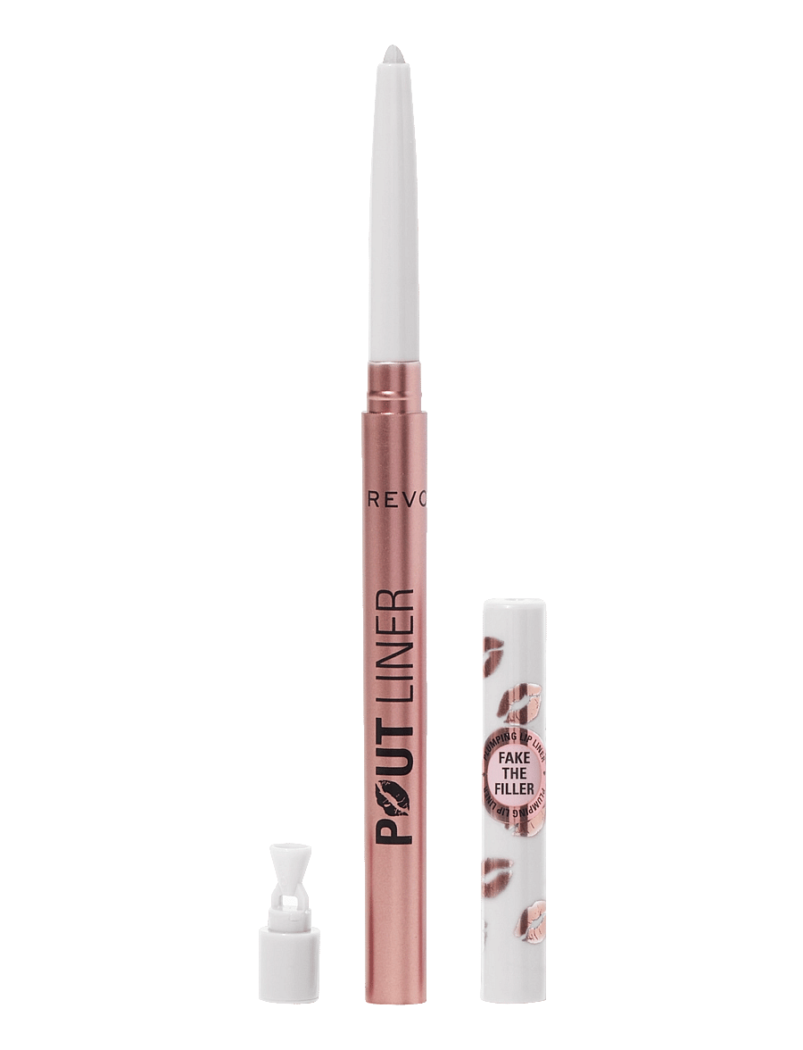 Revolution Beauty London - Revolution Pout Bomb Liner Plumping Lip Liner - Fake the Filler Clear - makeup - filler - 0
