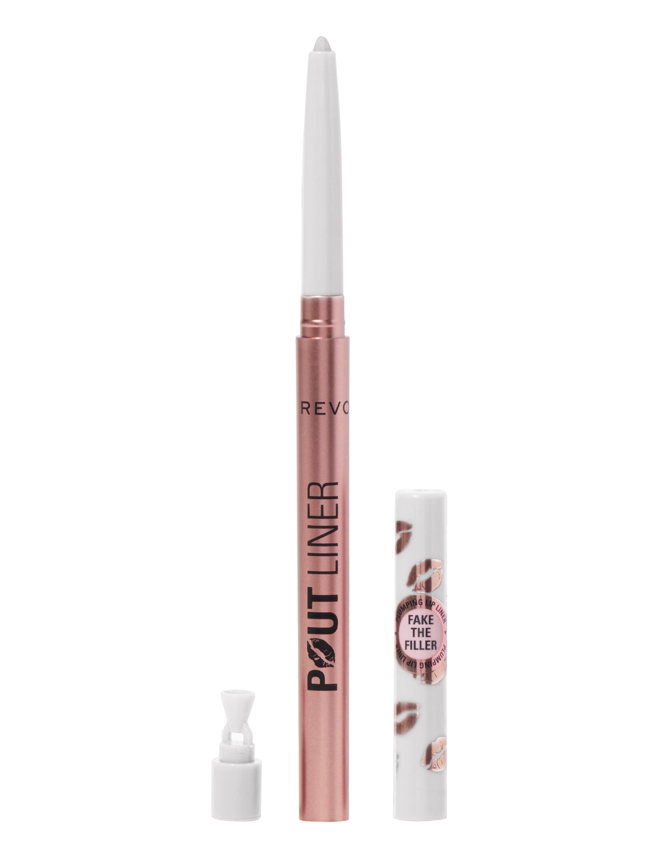 Revolution Beauty London Revolution Pout Bomb Liner Plumping Lip Liner - Fake the Filler Clear - Revolution Beauty London - FILLER / clear