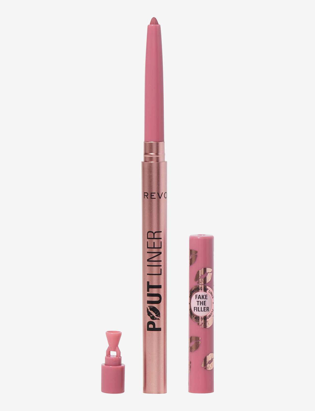 Revolution Beauty London - Revolution Pout Bomb Liner Plumping Lip Liner - Kiss Baby Pink - makeup - baby - 0