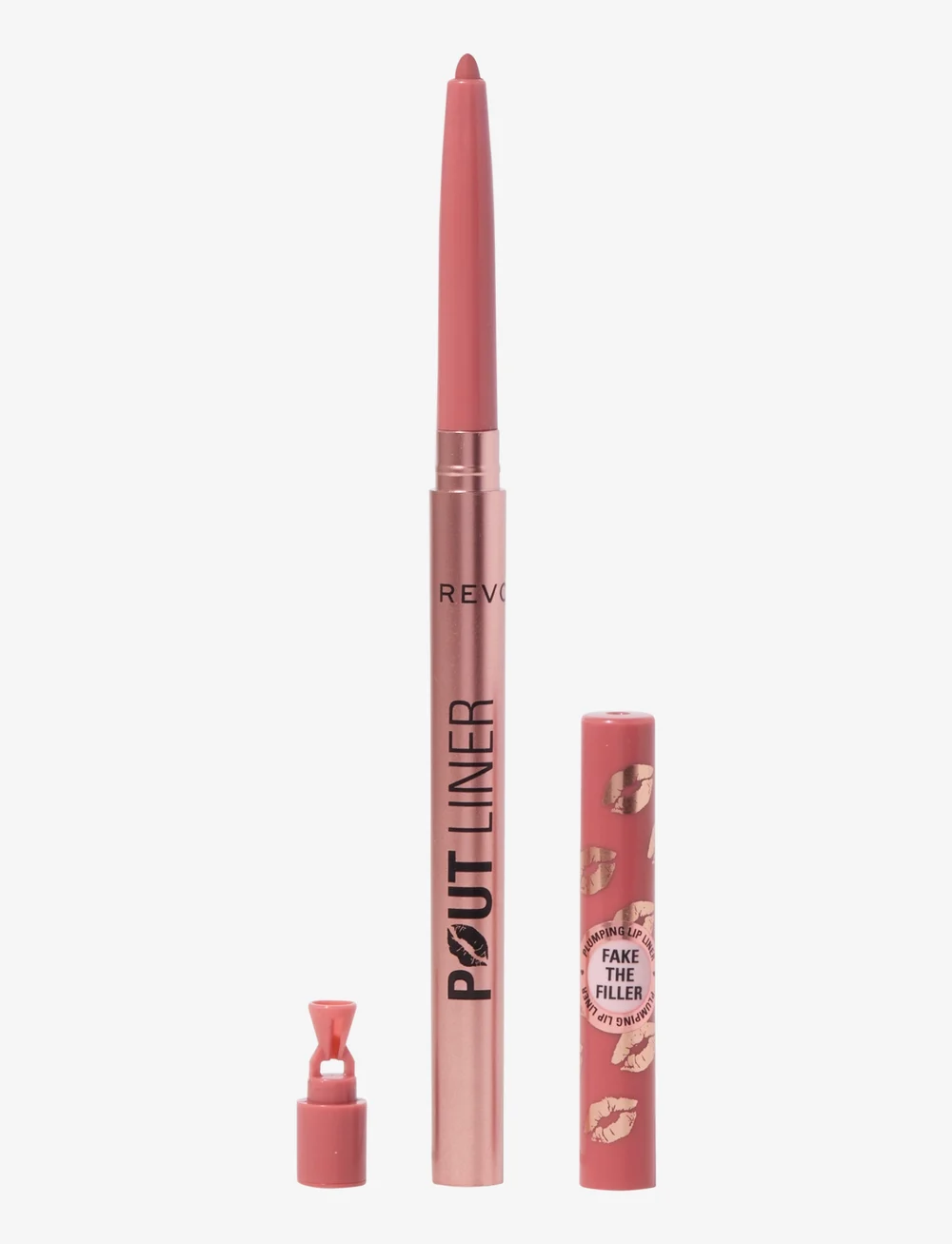 Revolution Beauty London - Revolution Pout Bomb Liner Plumping Lip Liner - Chauffer Nude - smink - chauffer - 0
