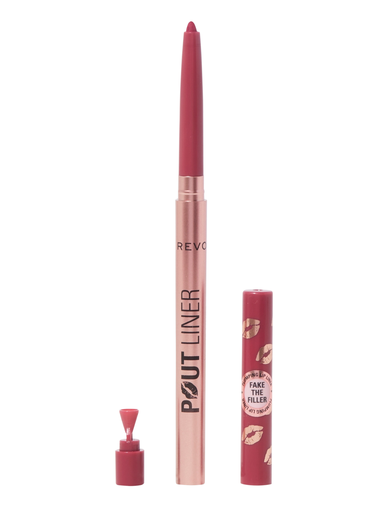 Revolution Beauty London Revolution Pout Bomb Liner Plumping Lip Liner - Jelly Berry Mauve - Revolution Beauty London - BERRY / red