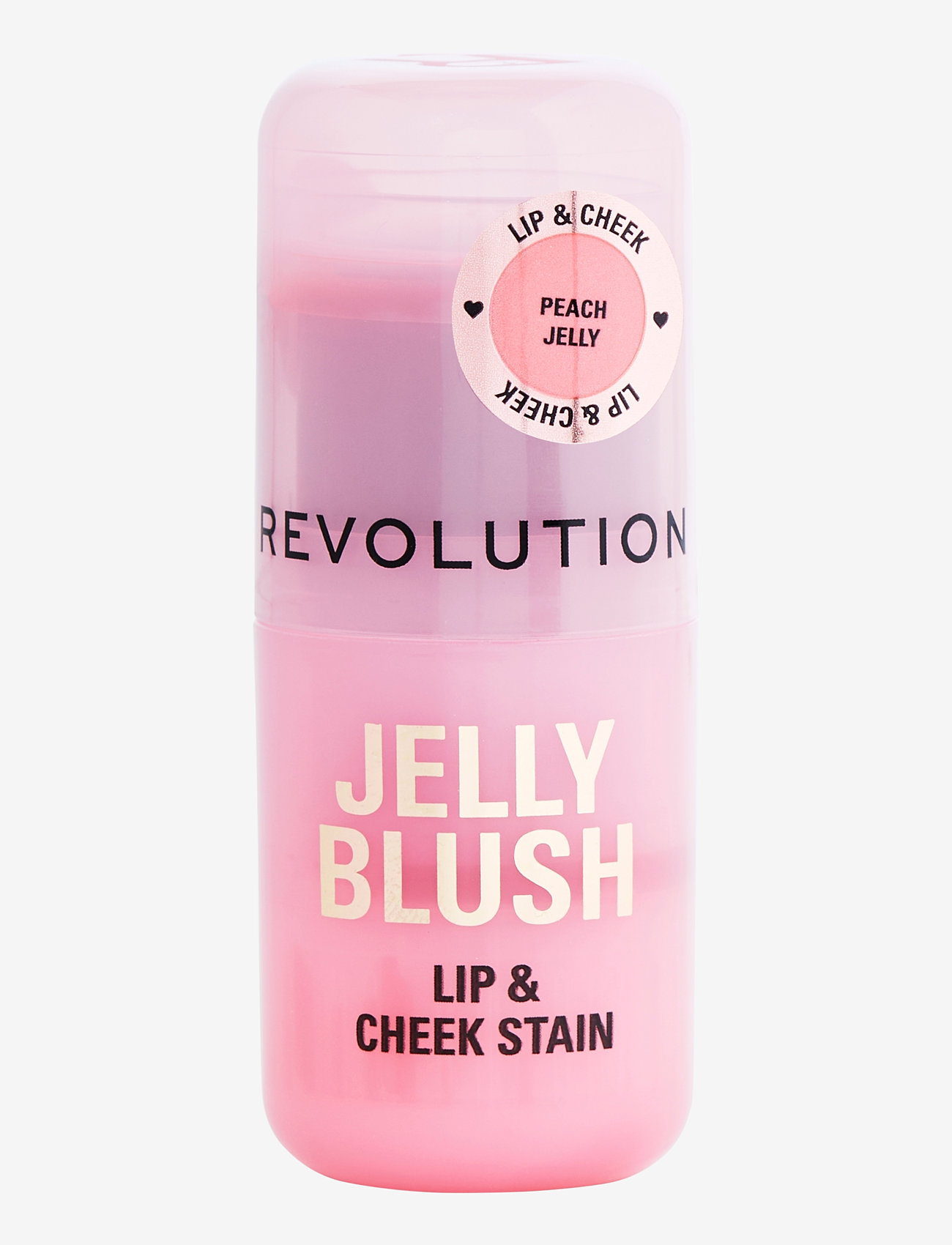 Revolution Beauty London - Revolution Jelly Blush Stick Lip and Cheek Stain Peach Orange - smink - peach - 2