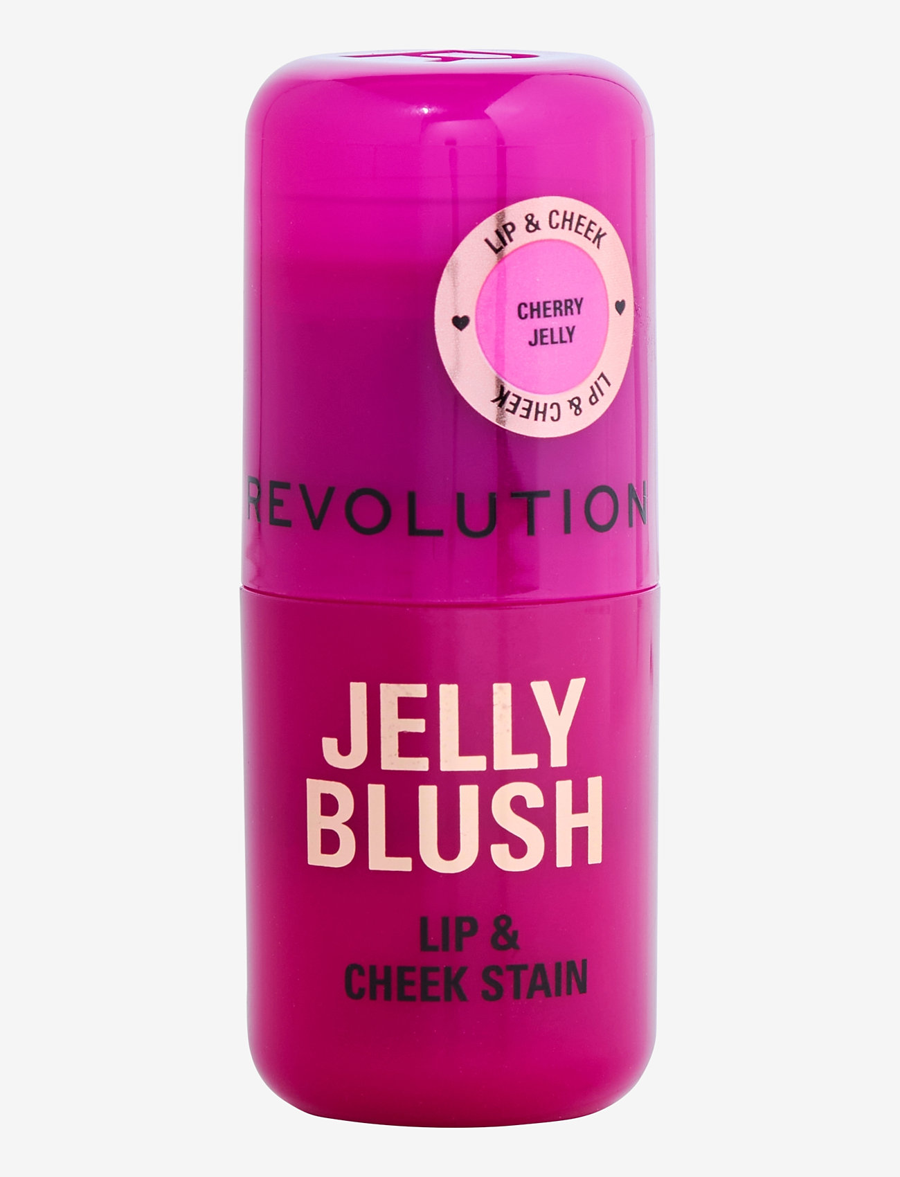 Revolution Beauty London - Revolution Jelly Blush Stick Lip and Cheek Stain Cherry Red - makeup - cherry - 2