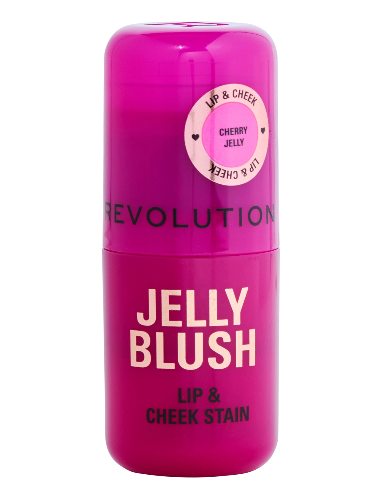 Revolution Beauty London - Revolution Jelly Blush Stick Lip and Cheek Stain Cherry Red - makeup - cherry - 2