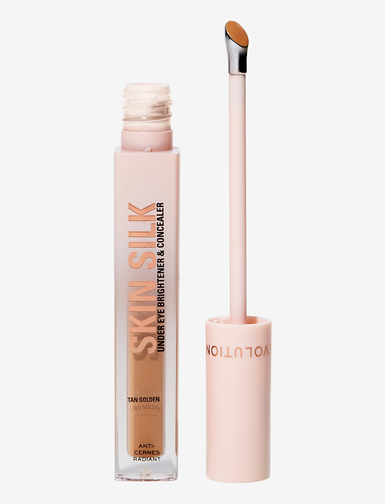 Revolution Beauty London - Revolution Skin Silk Radiant Serum Under Eye Brightener Tan Golden - smink - tan - 0