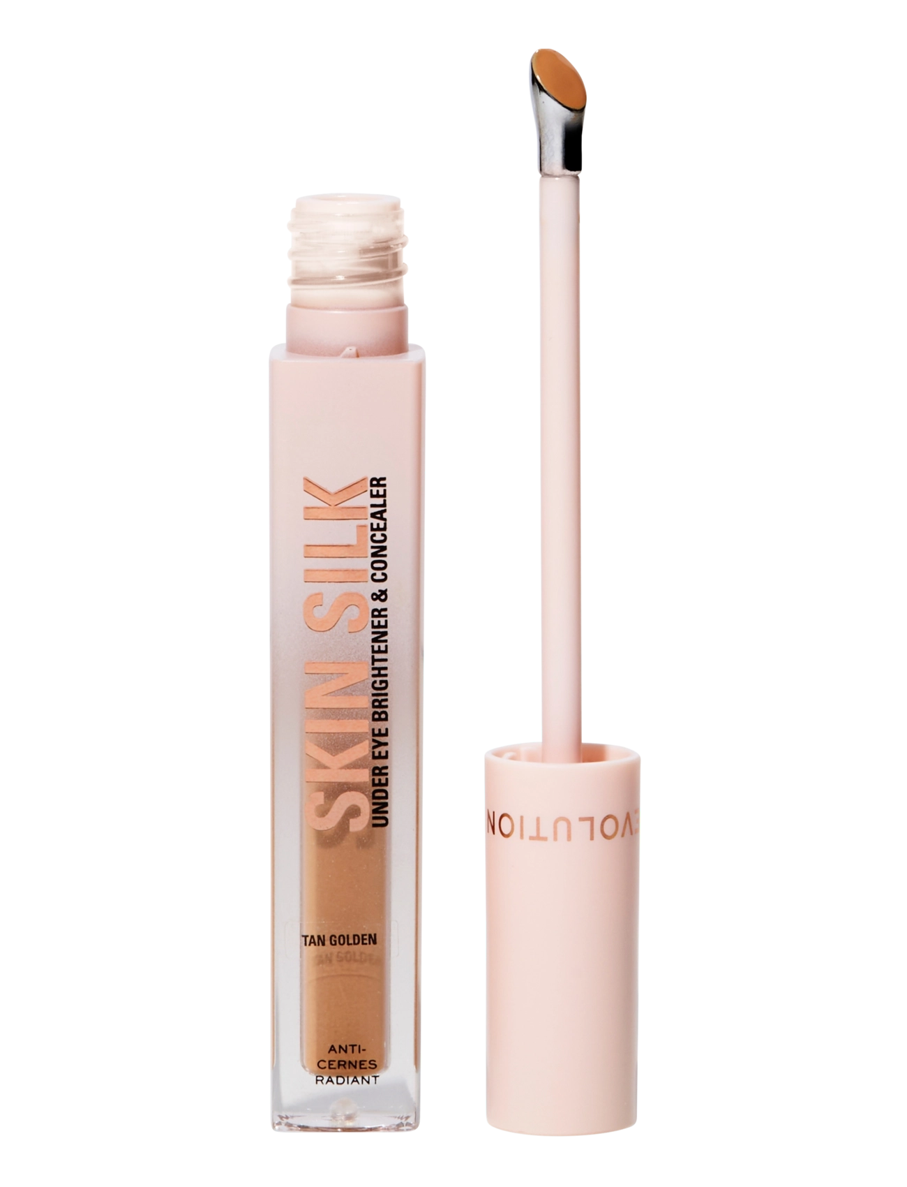Revolution Beauty London Revolution Skin Silk Radiant Serum Under Eye Brightener Tan Golden - App deal - TAN / natural